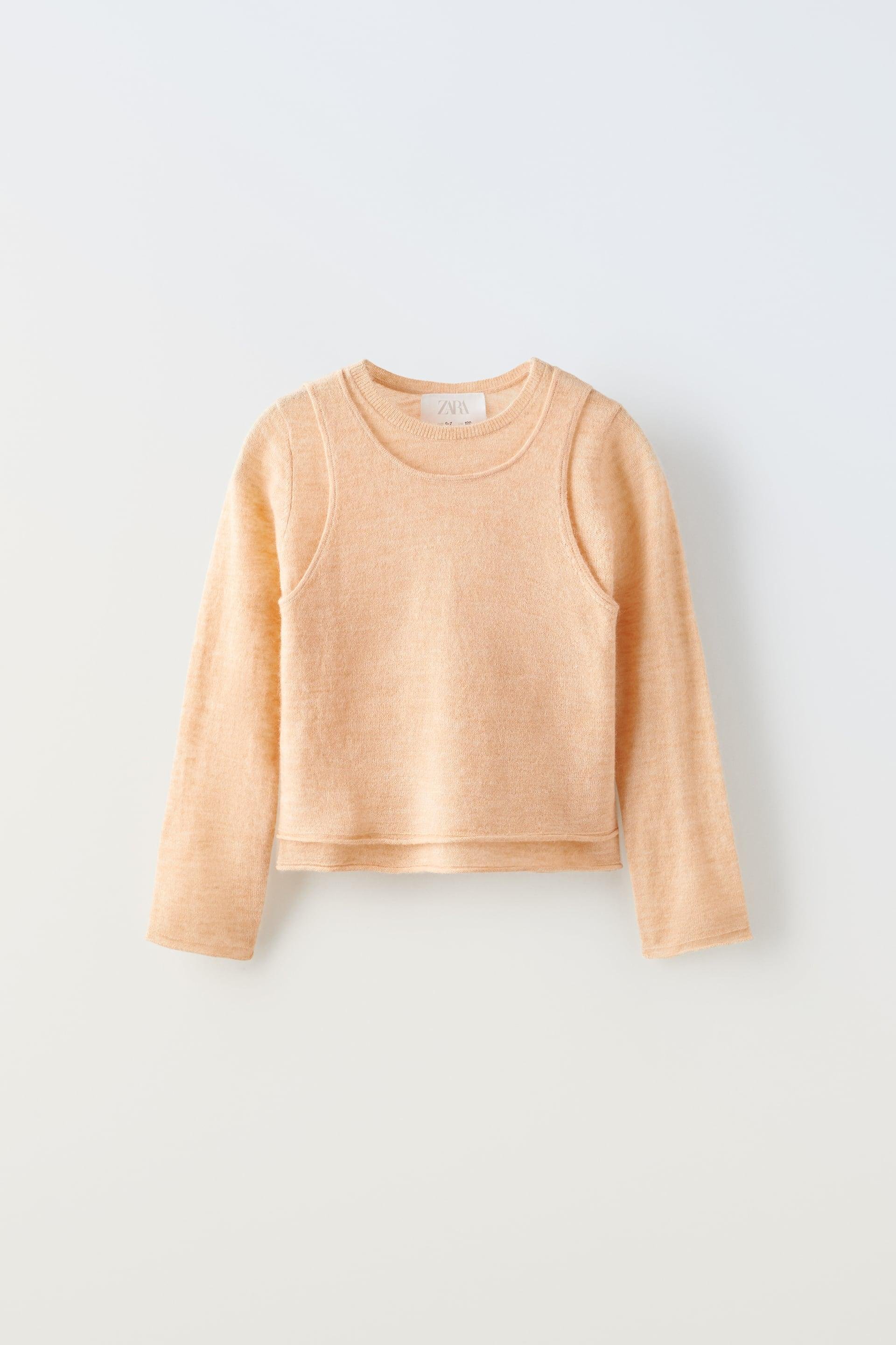 OVERLAY DETAIL SWEATER LIMITED EDITION by ZARA
