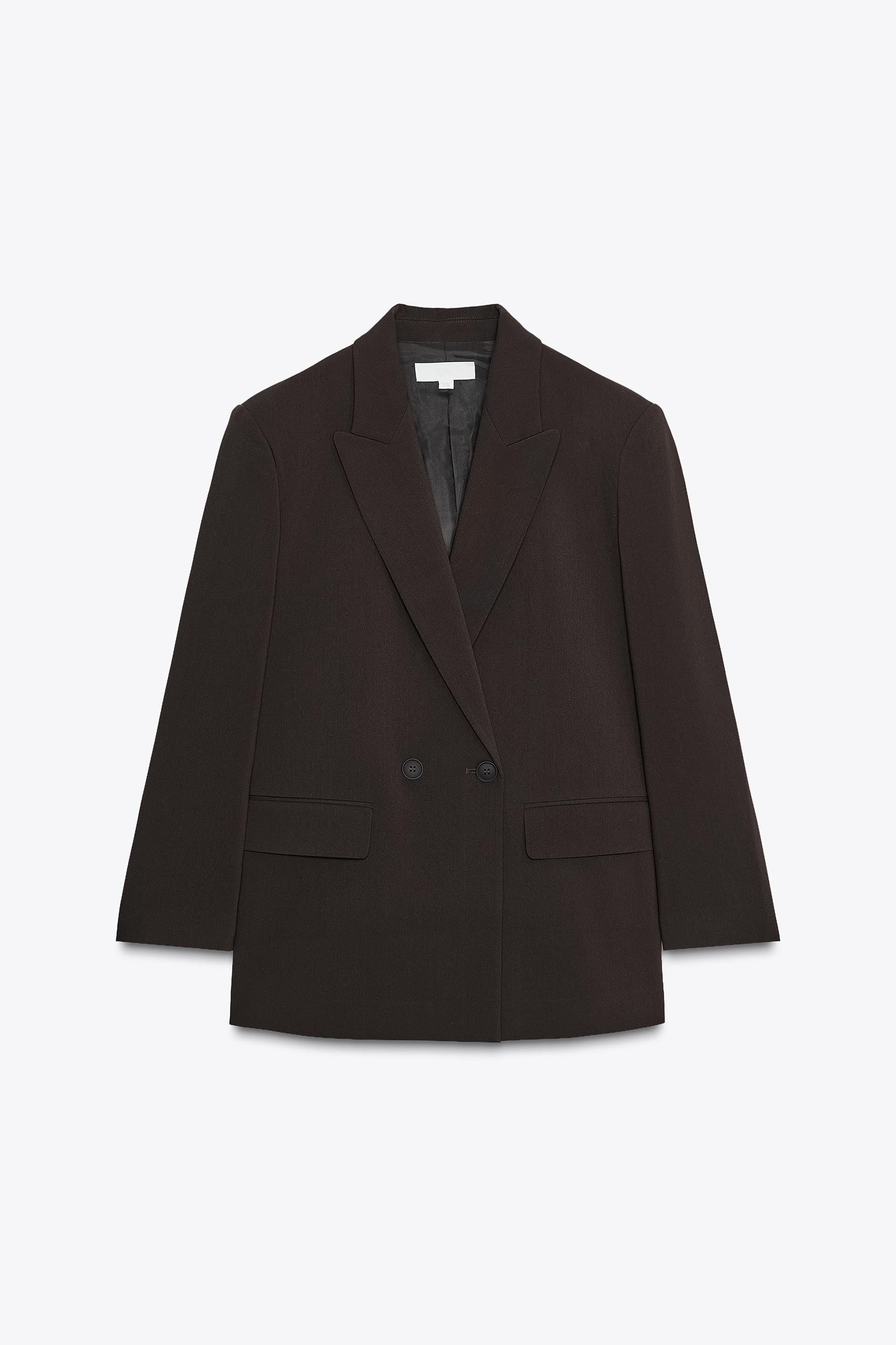 OVERSIZED DOUBLE BREASTED BLAZER by ZARA