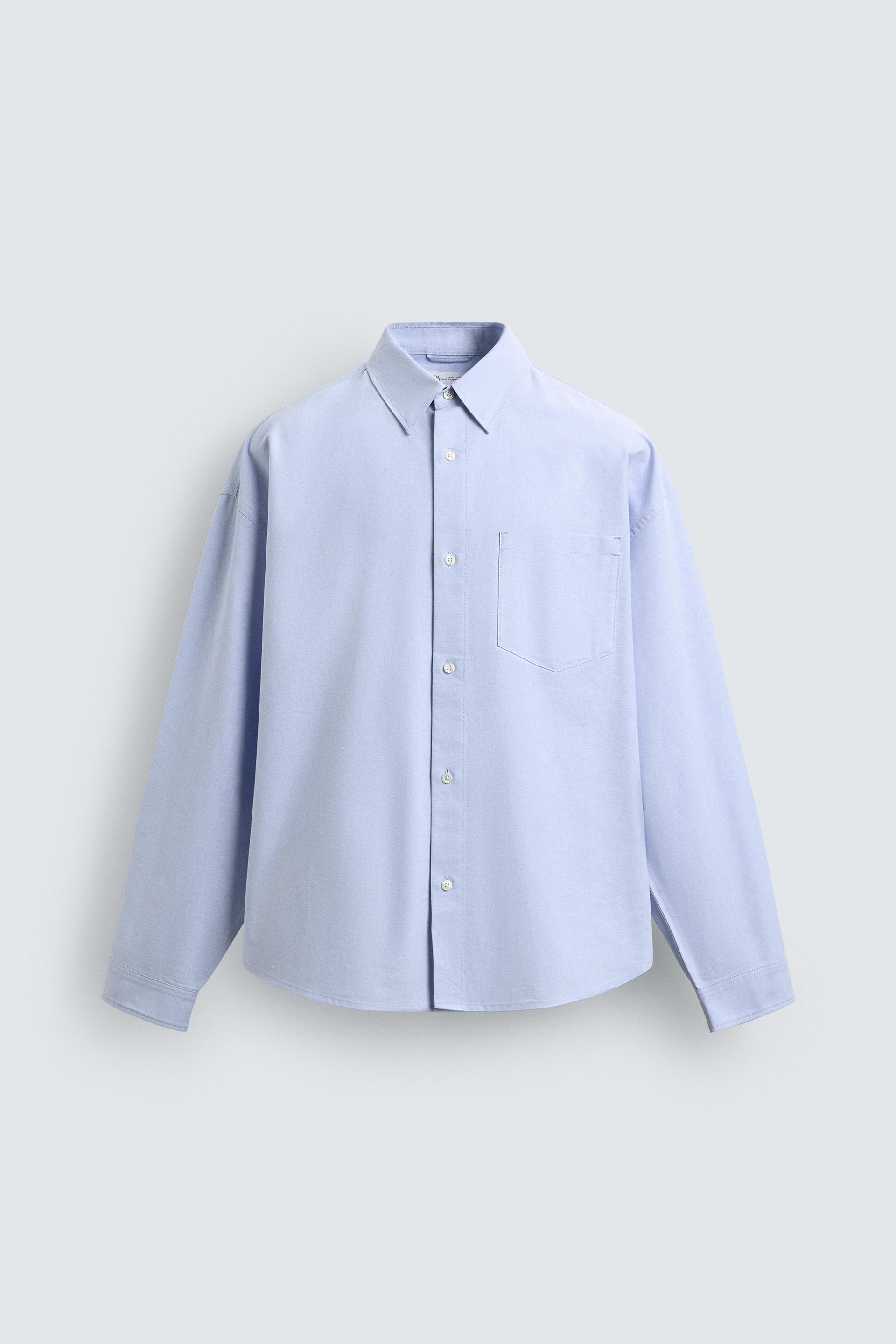 OVERSIZED FIT OXFORD SHIRT by ZARA