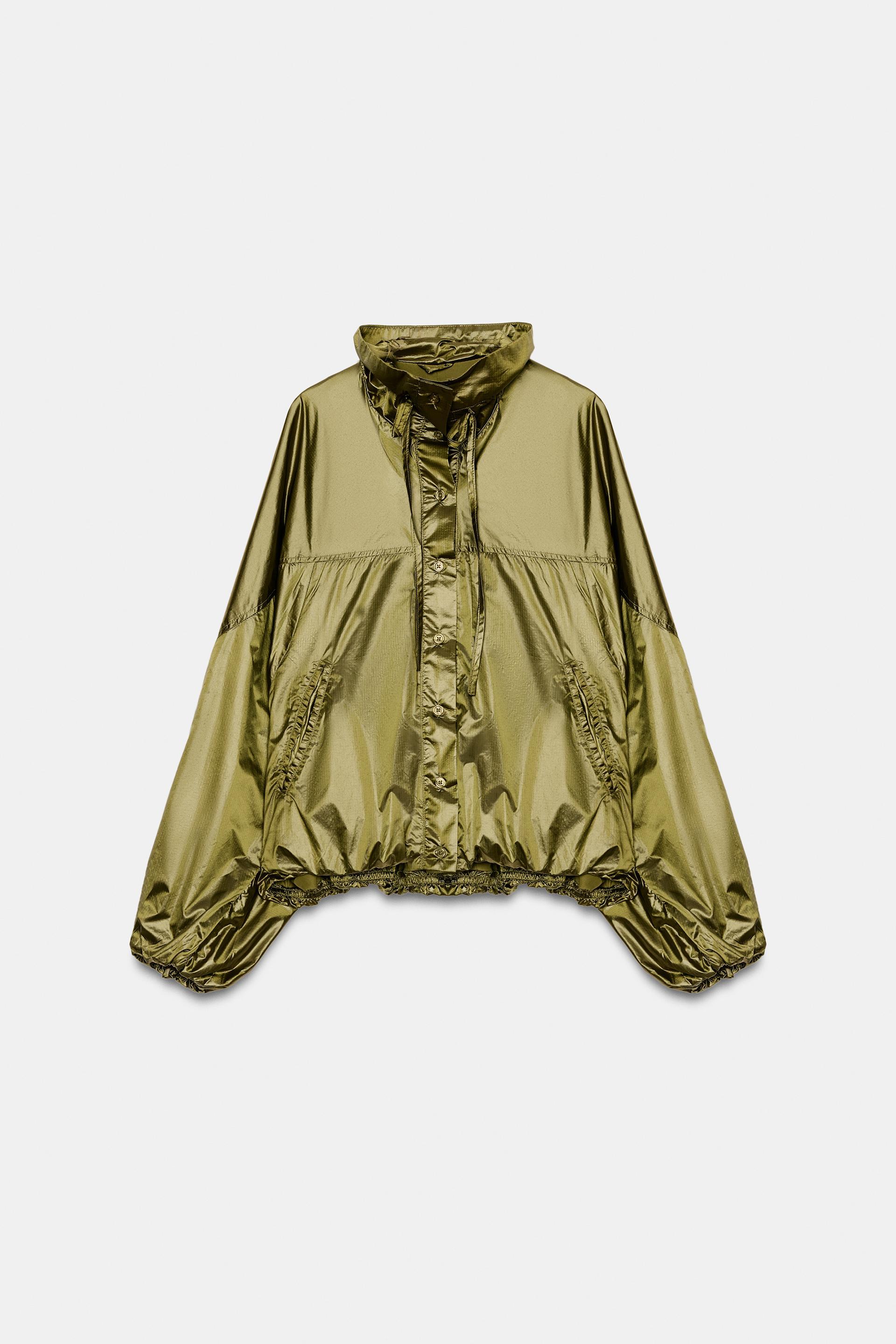 OVERSIZED NYLON JACKET by ZARA