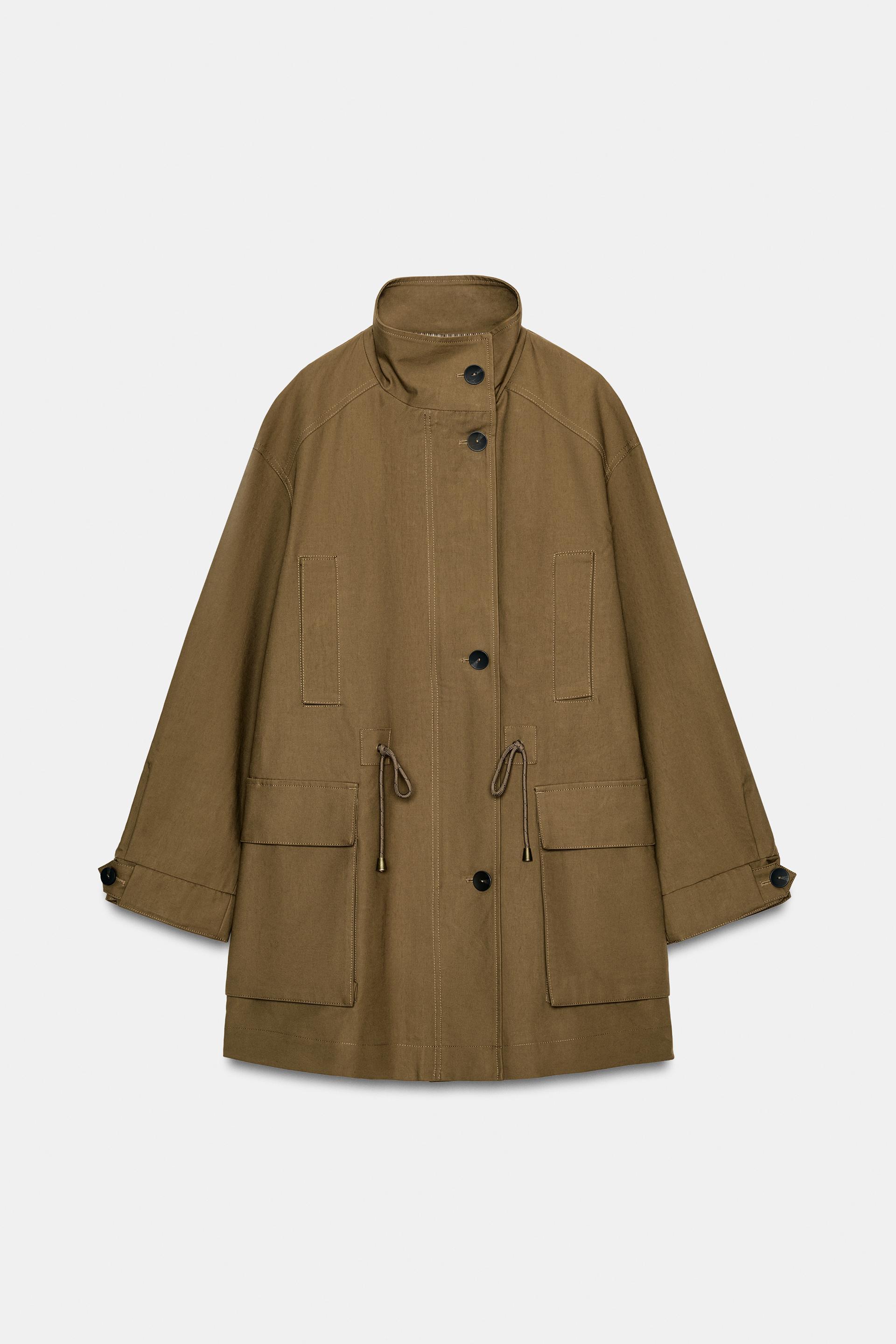 OVERSIZED PARKA ZW COLLECTION by ZARA