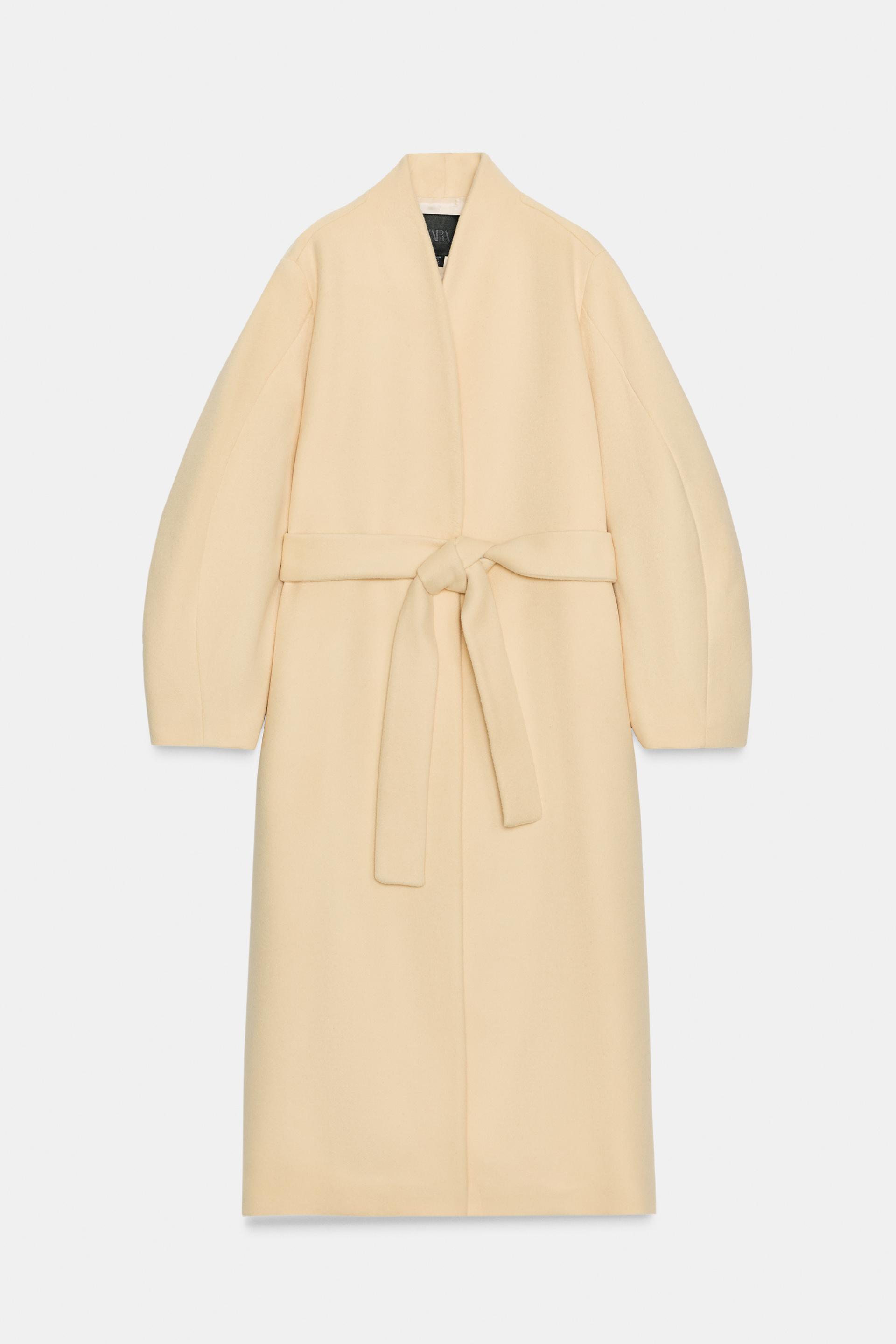 OVERSIZED WOOL BLEND COAT ZW COLLECTION by ZARA