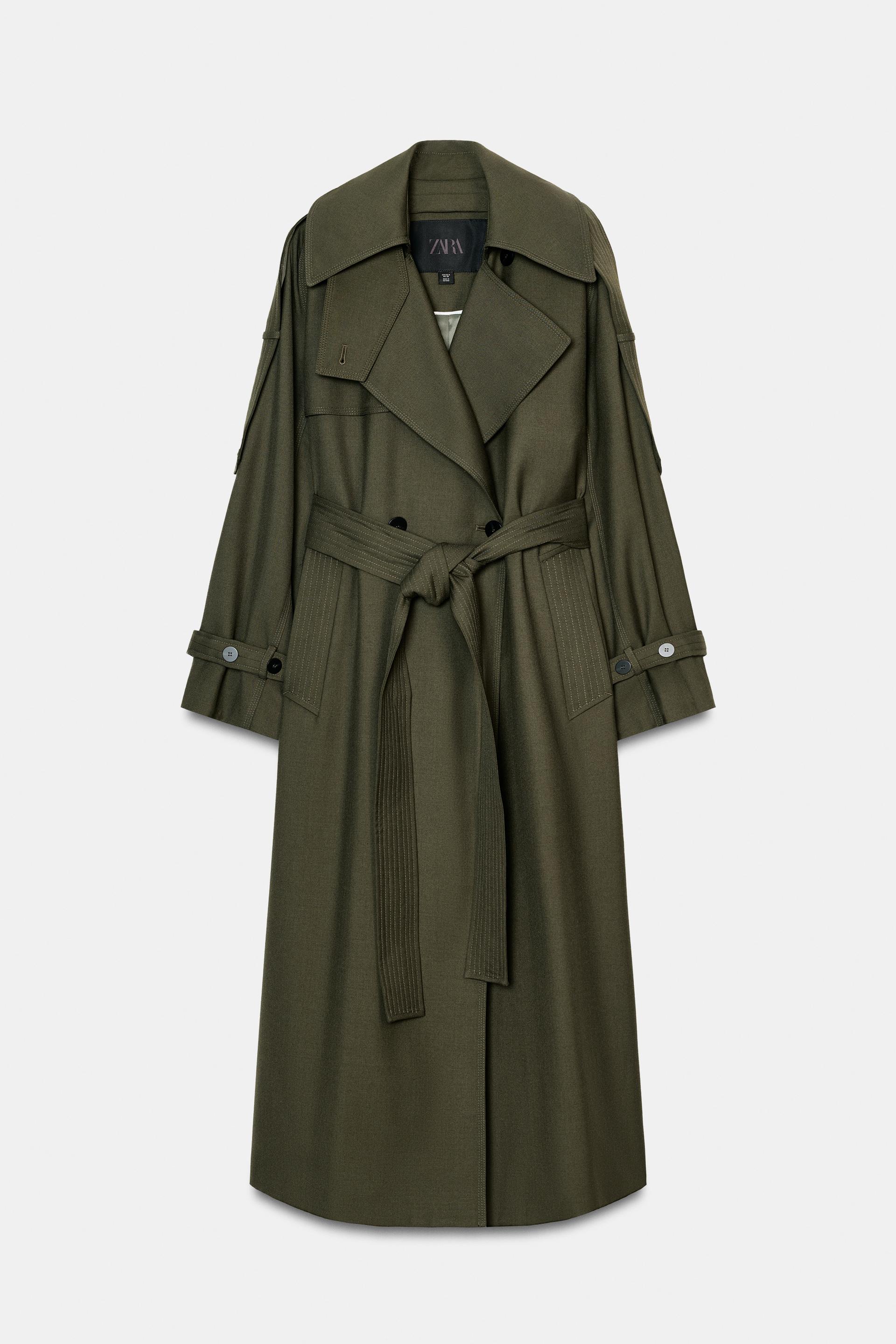 OVERSIZED ZW COLLECTION LIMITED EDITION TRENCH COAT by ZARA
