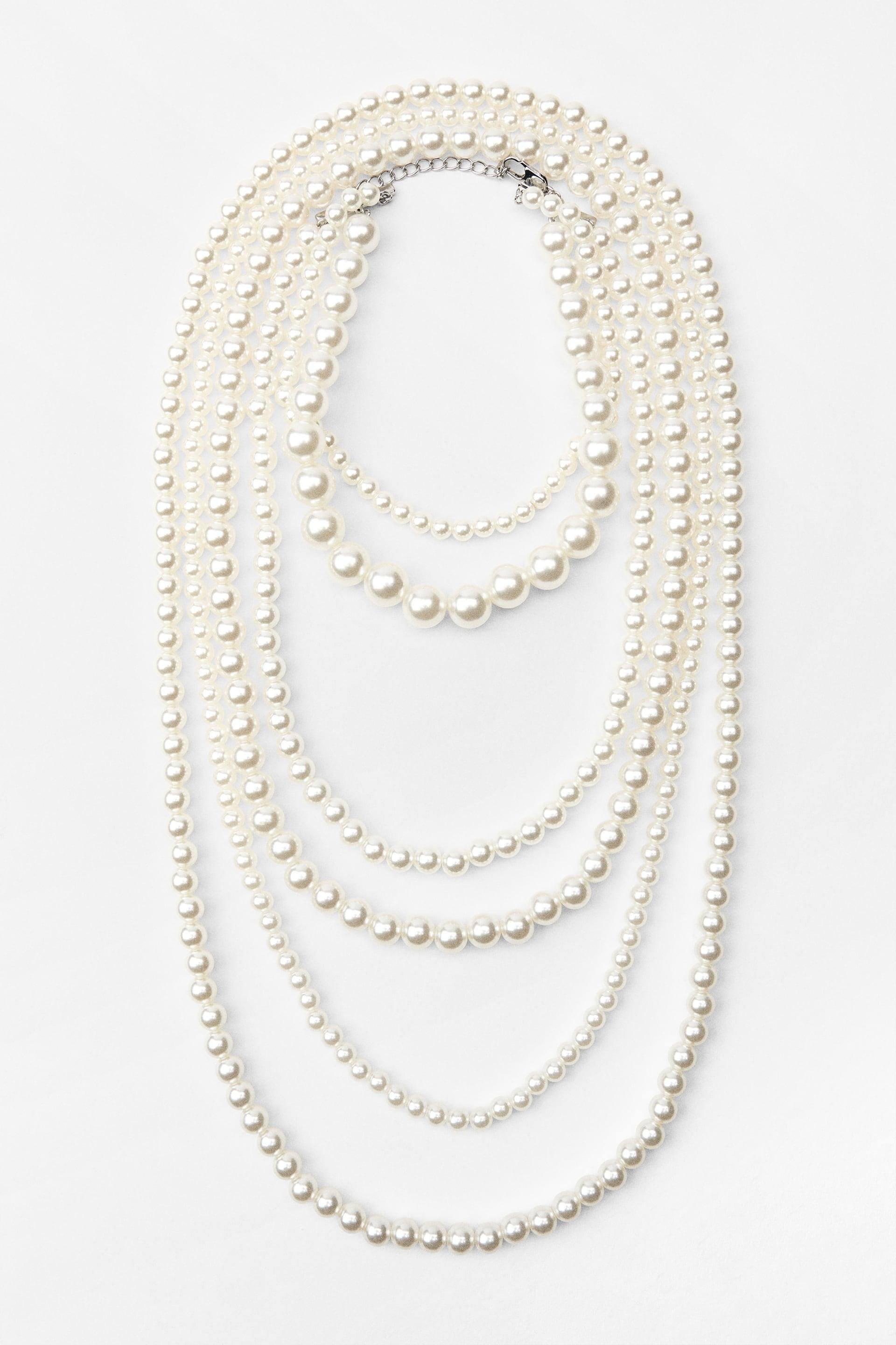 PACK OF PEARL NECKLACES by ZARA