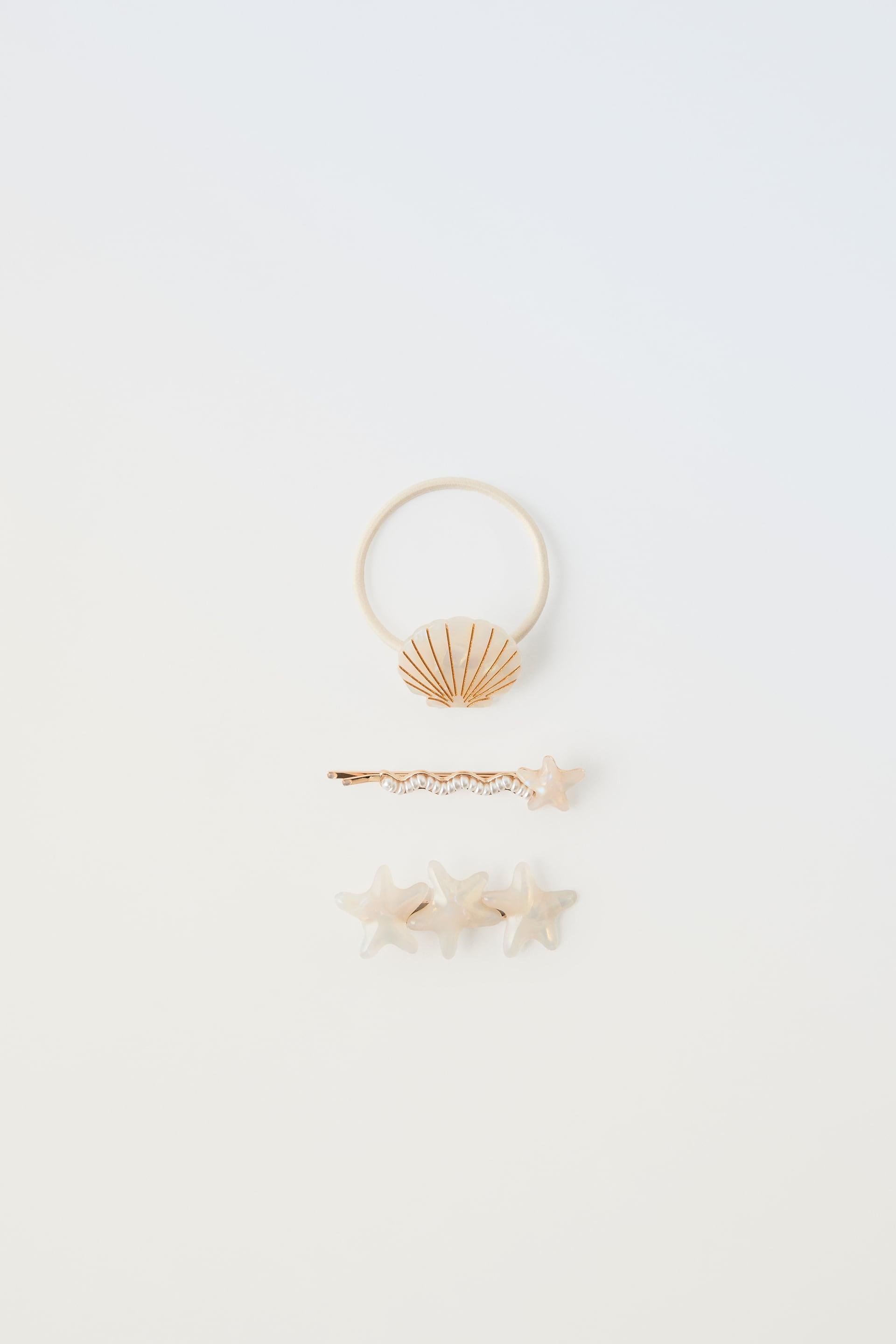 PACK OF SEA CLIP AND HAIR ELASTIC by ZARA