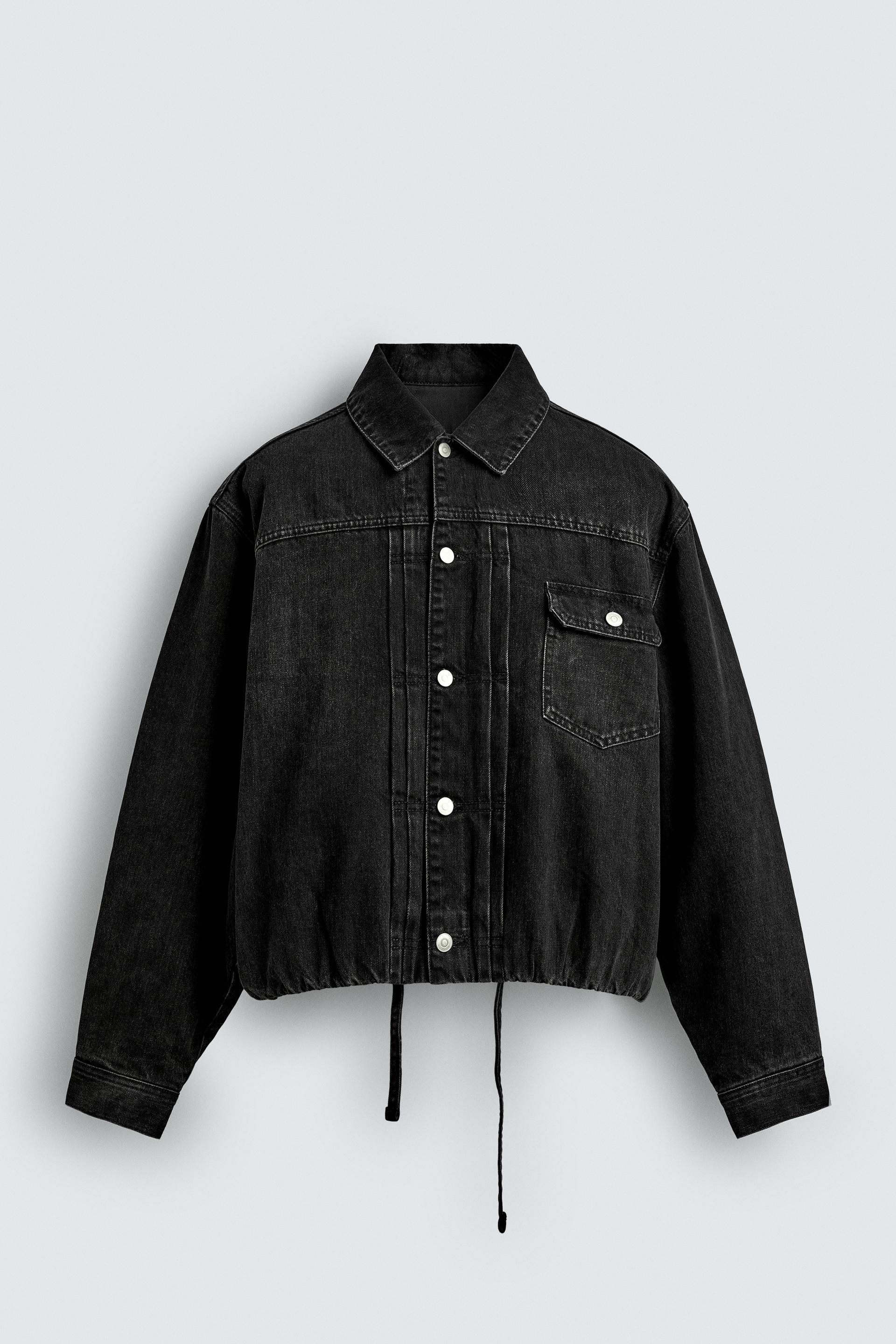 PADDED BOXY FIT DENIM JACKET by ZARA