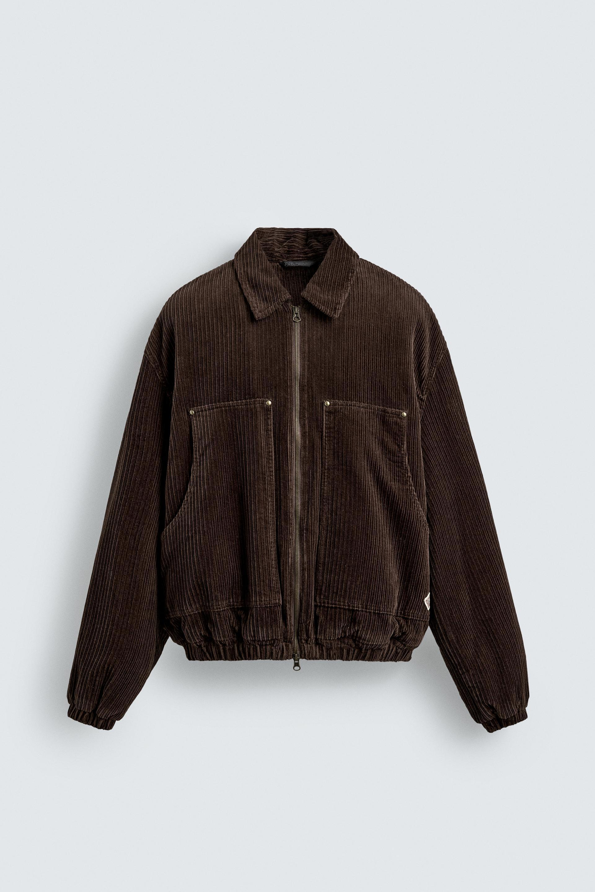 PADDED CORDUROY JACKET by ZARA