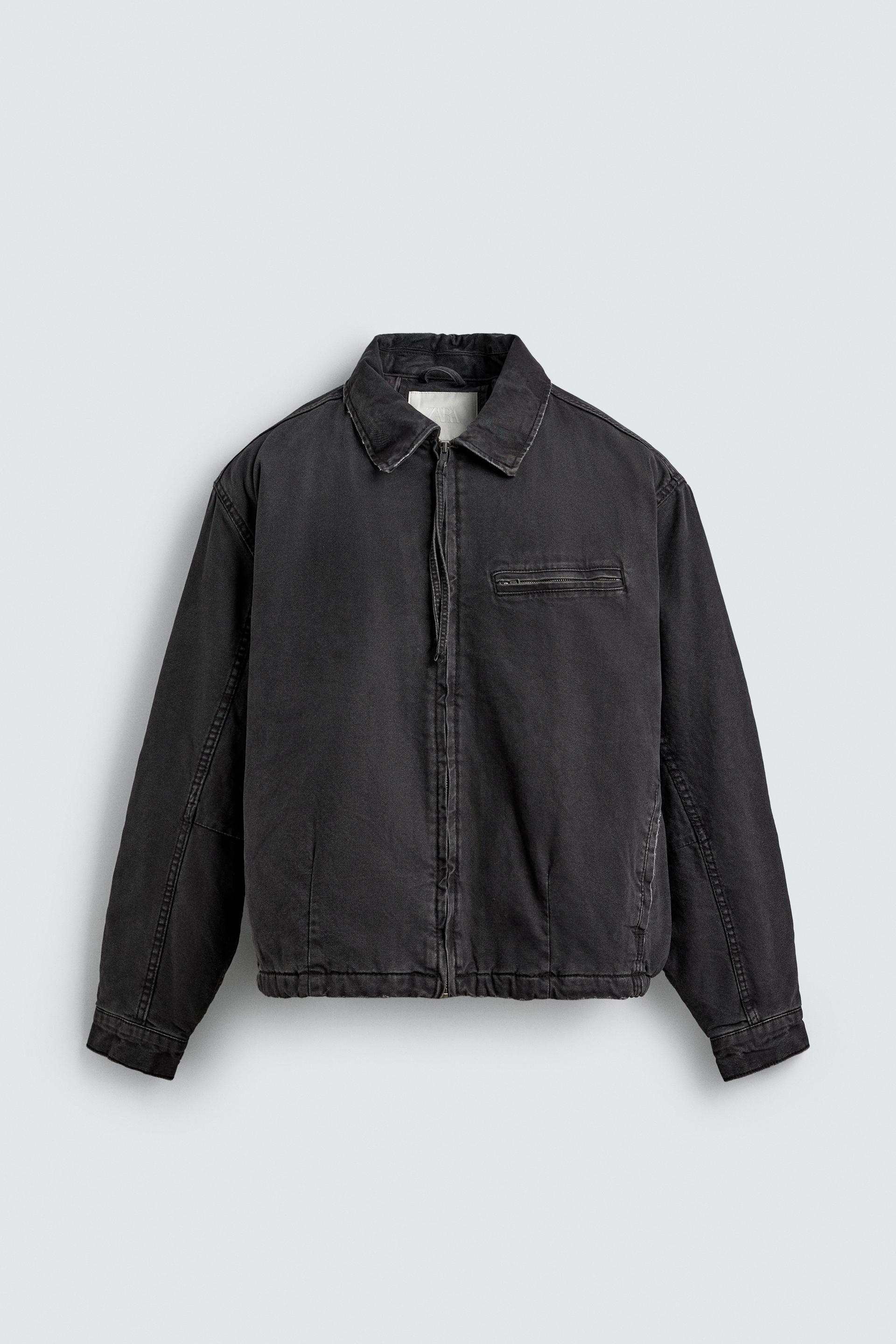 PADDED DENIM JACKET by ZARA