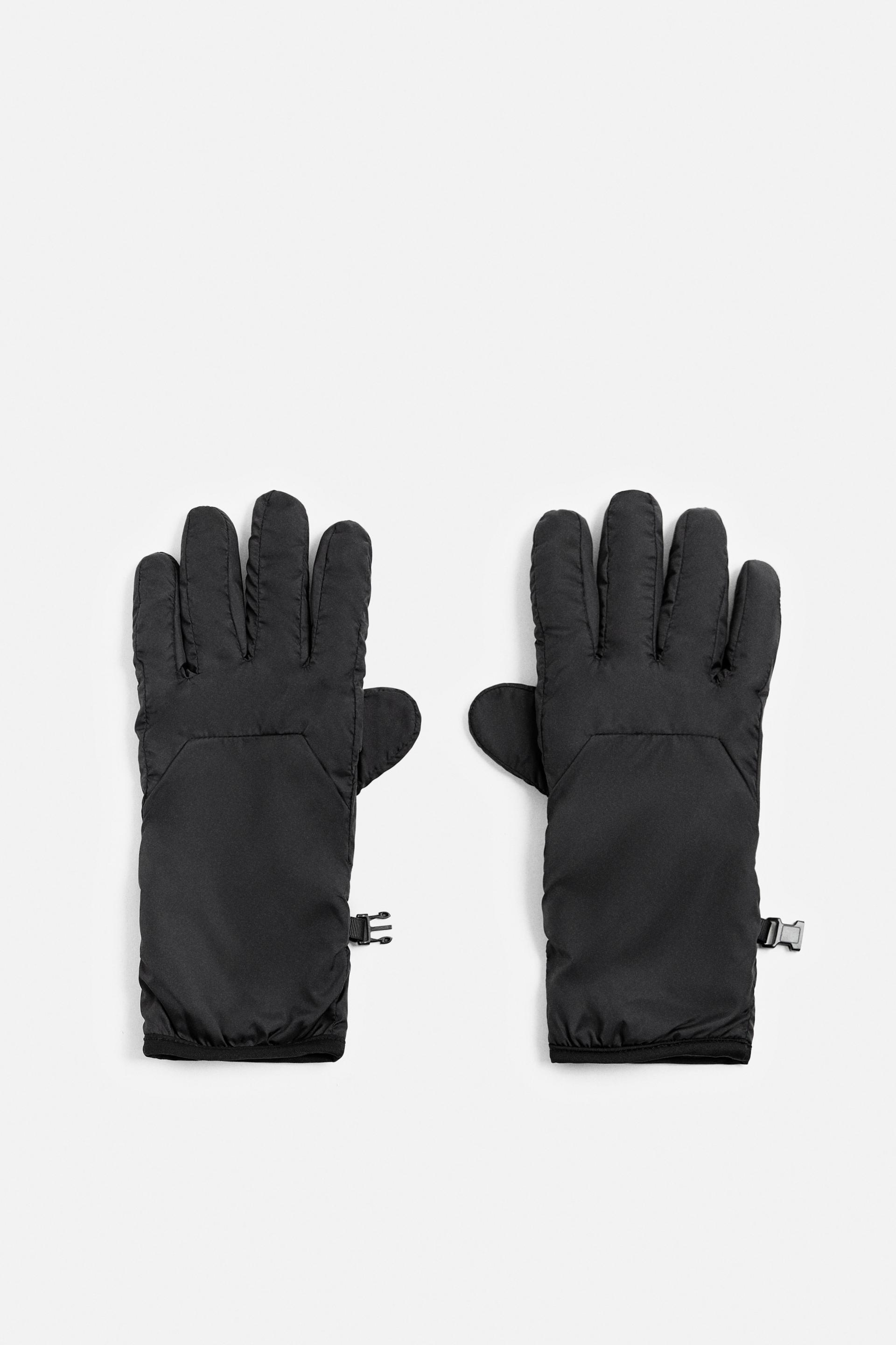 PADDED TECHNICAL GLOVES by ZARA