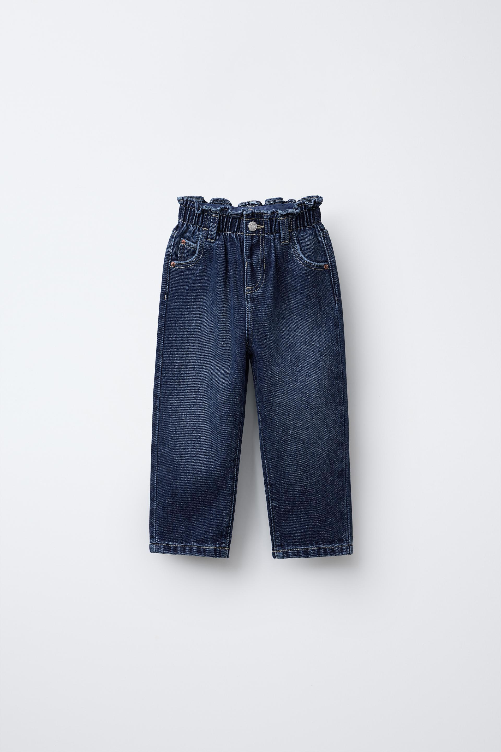 PAPERBAG HEART POCKET JEANS by ZARA