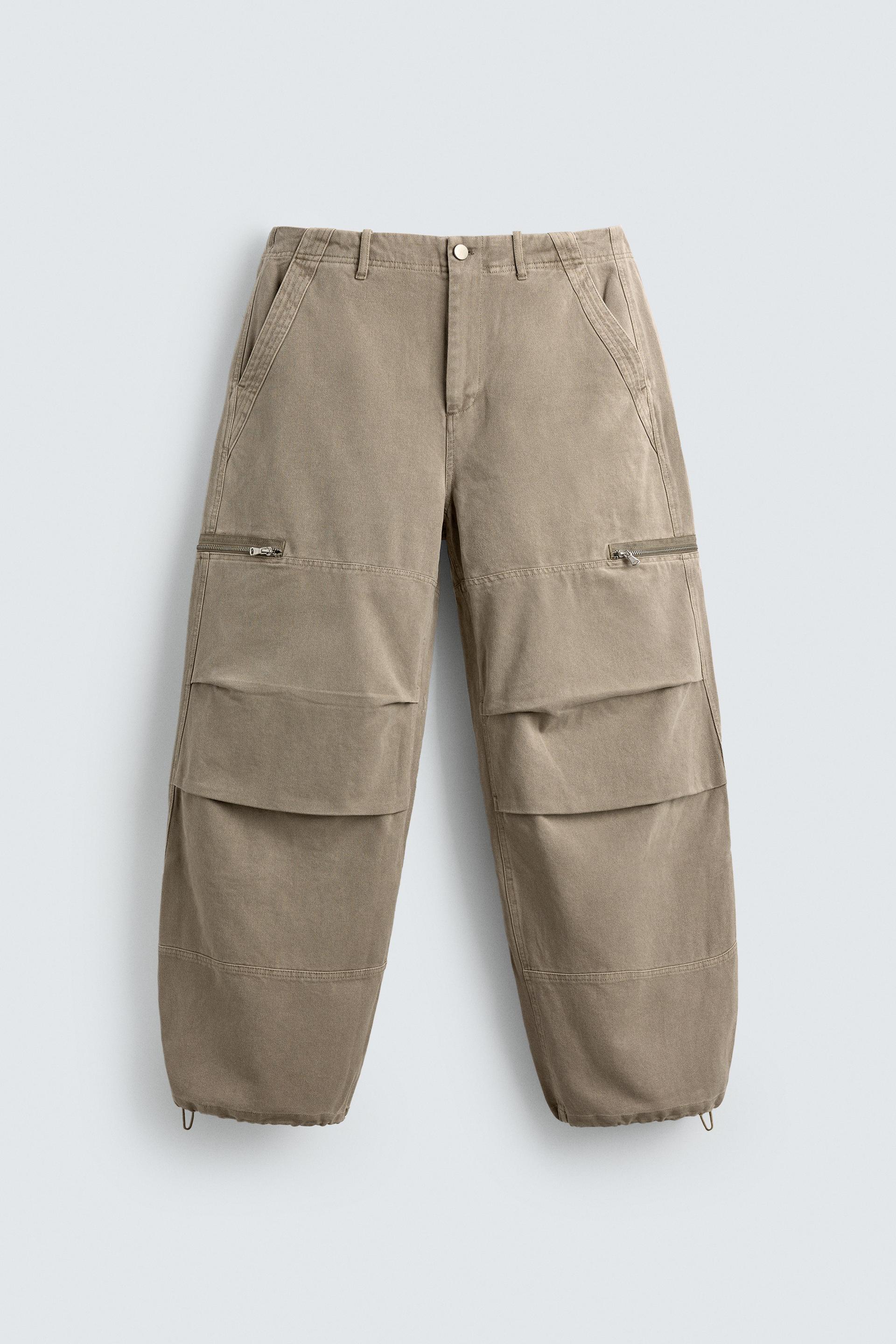 PARACHUTE CARGO PANTS by ZARA