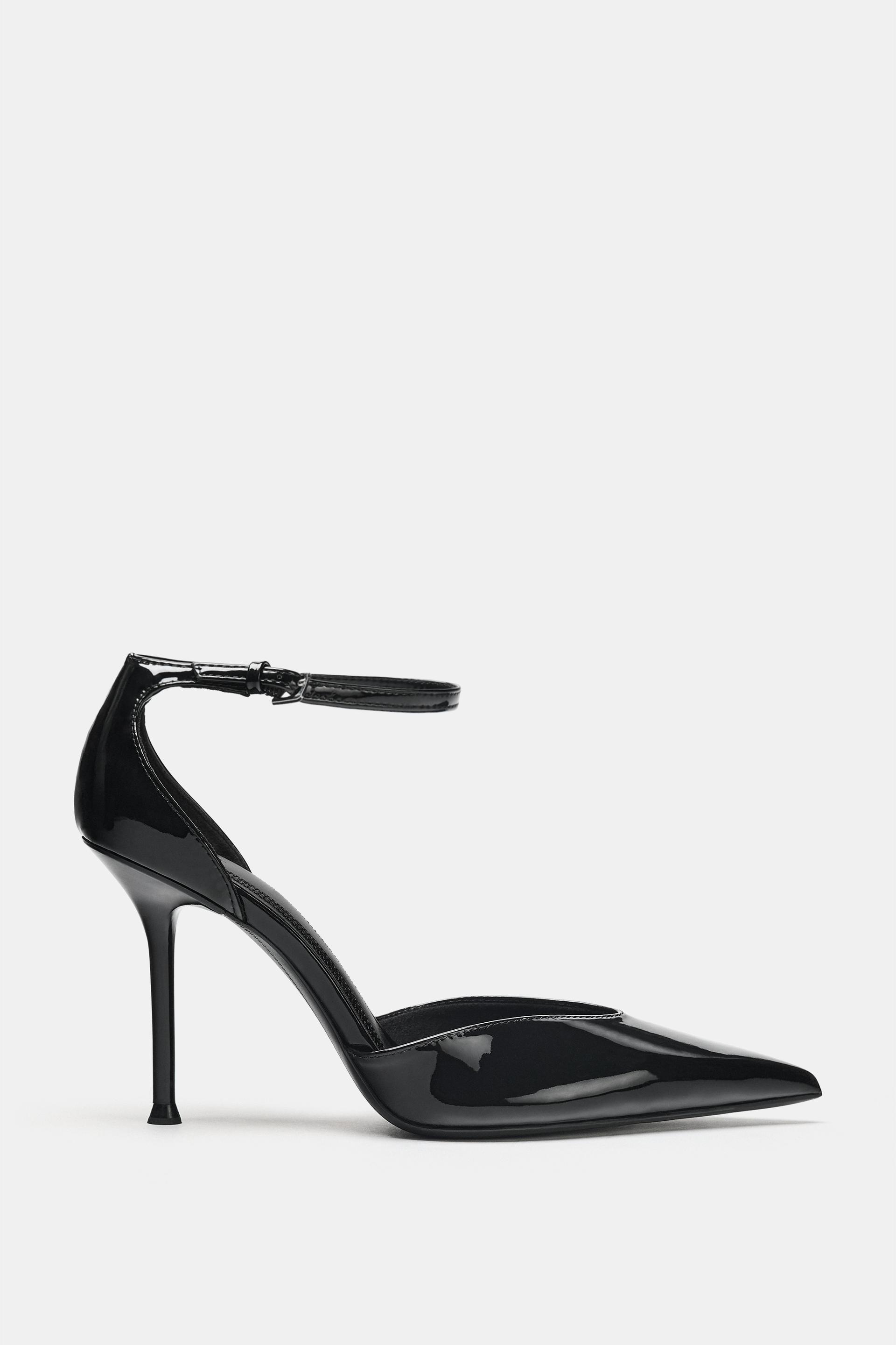 PATENT HIGH-HEEL SHOES by ZARA