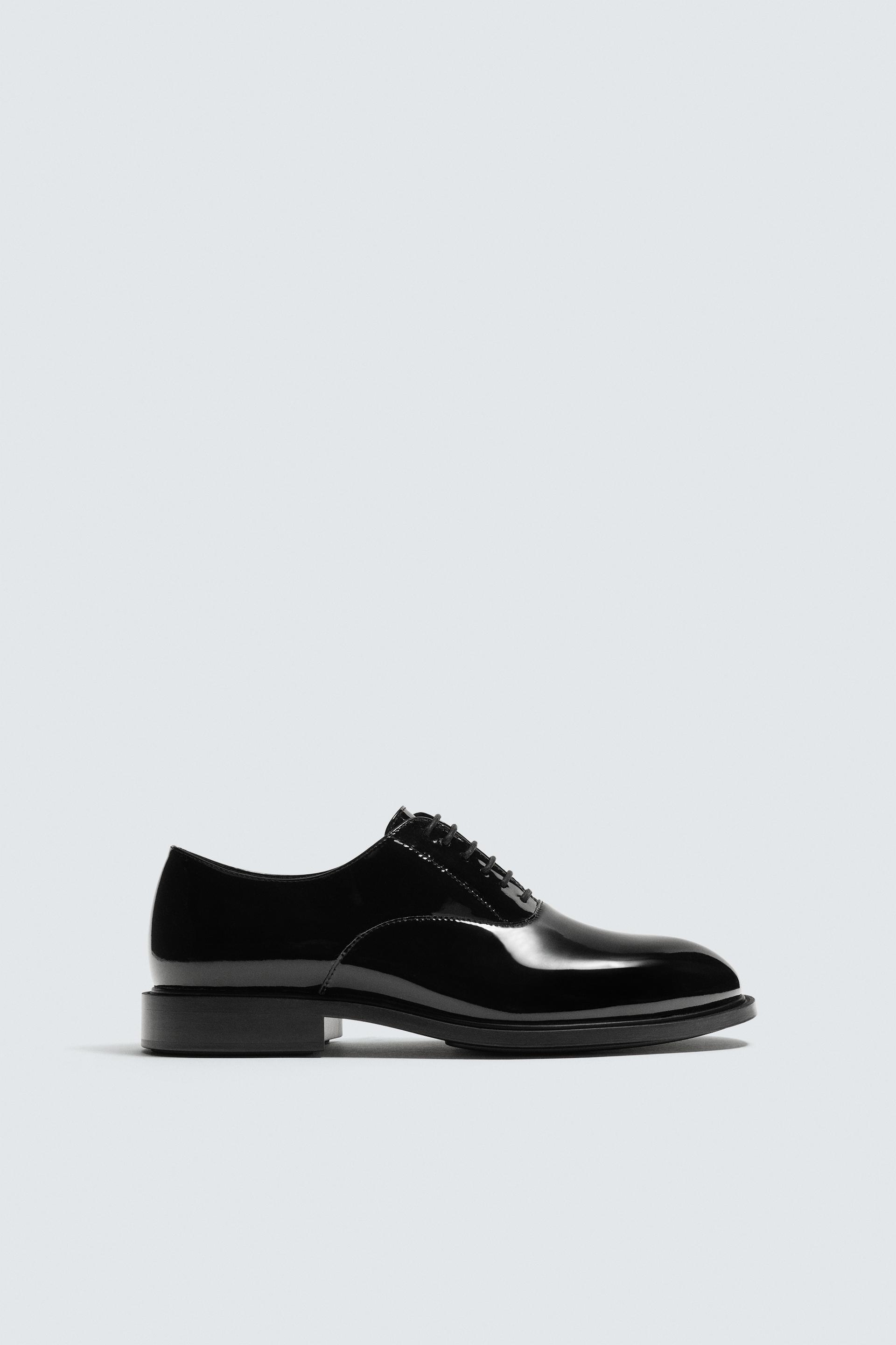 PATENT LEATHER EFFECT DRESS SHOES by ZARA