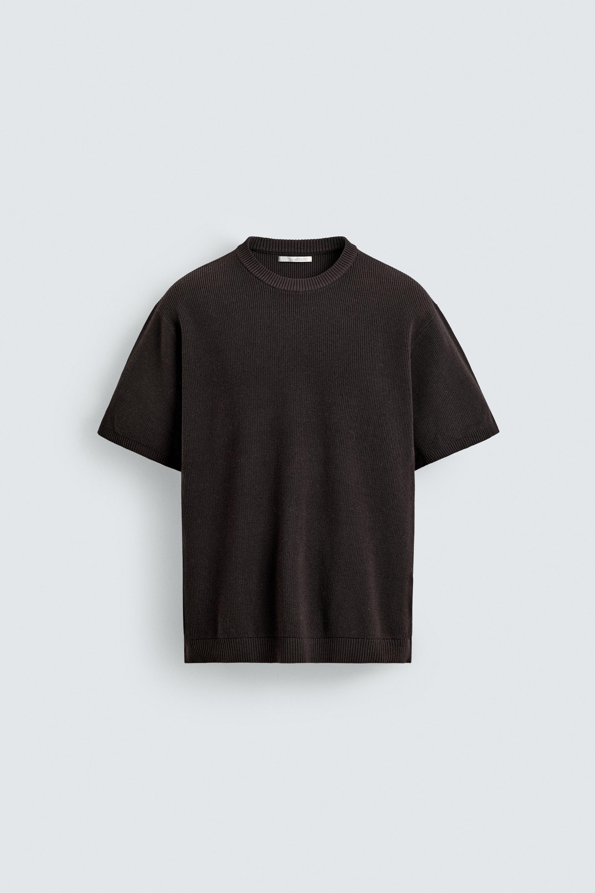 PEARL KNIT T-SHIRT by ZARA