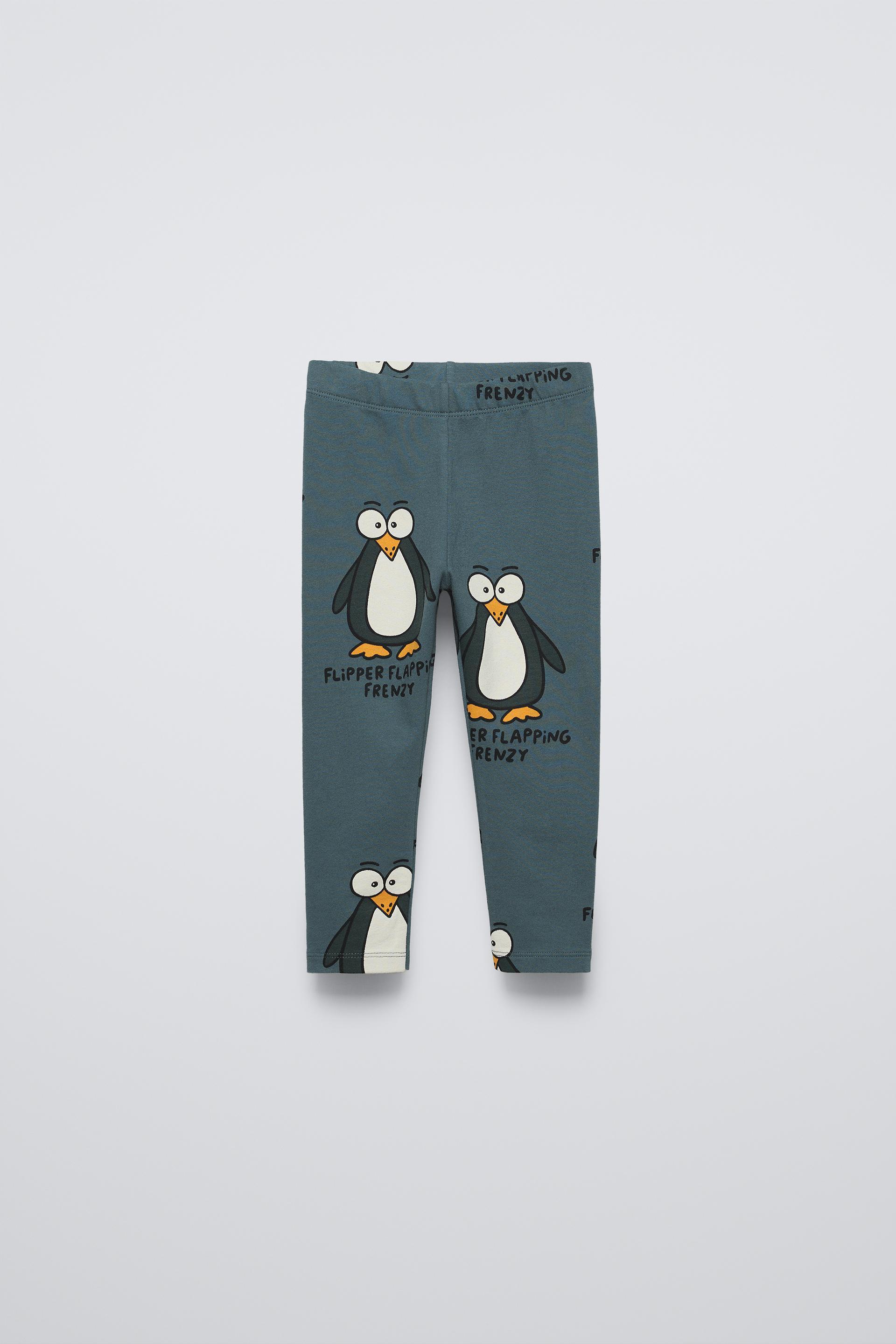 PENGUIN PRINT LEGGINGS by ZARA