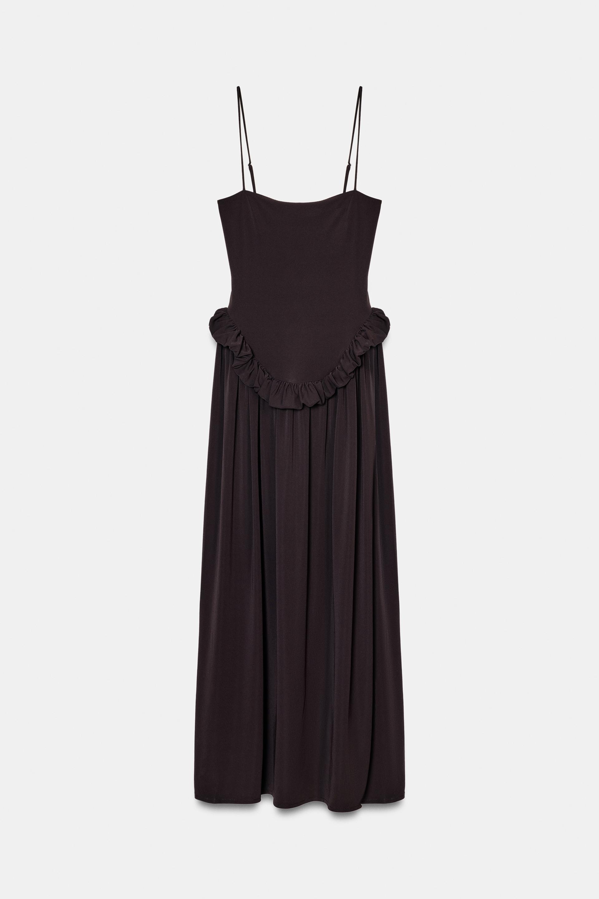 PEPLUM VOLUME DRESS by ZARA