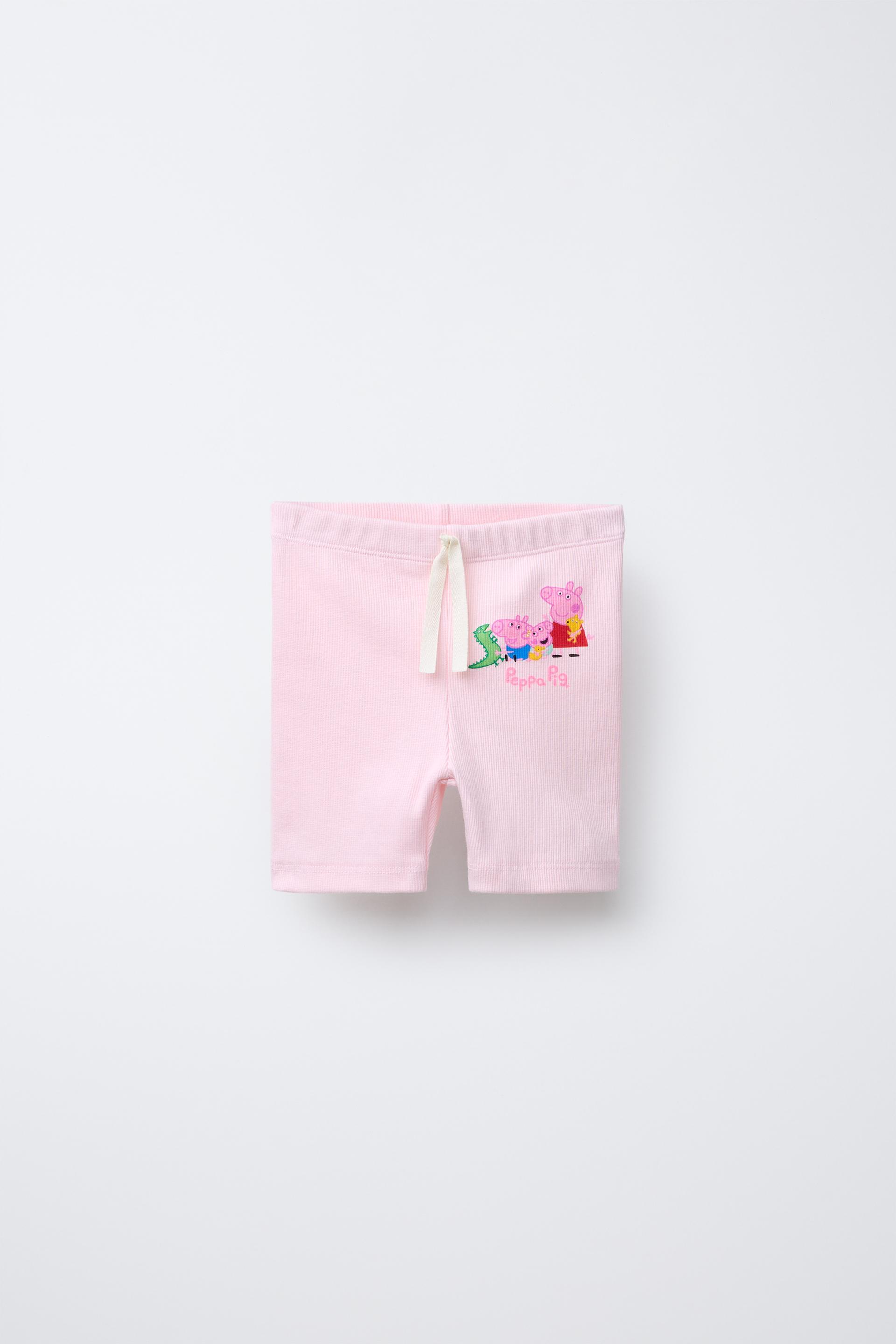 PEPPA PIG ™ RIBBED BIKER LEGGINGS by ZARA