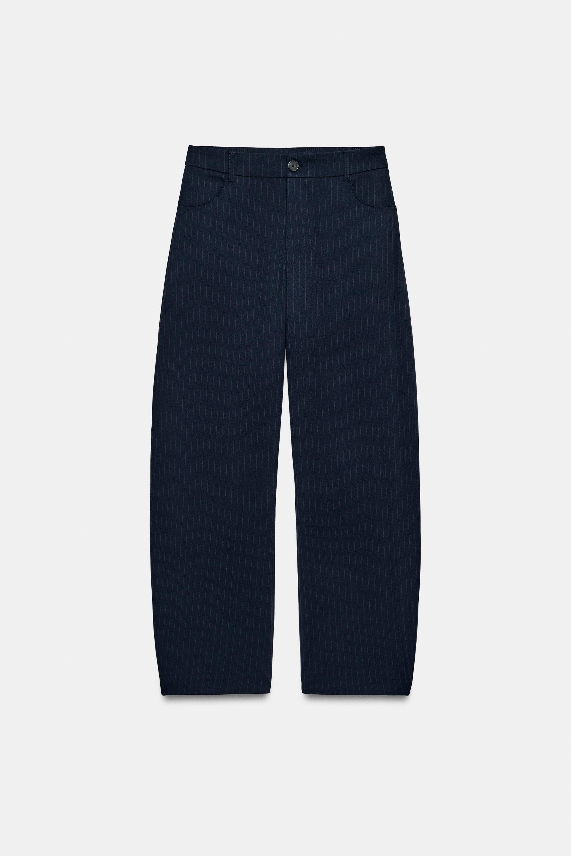PINSTRIPE BALLOON PANTS by ZARA