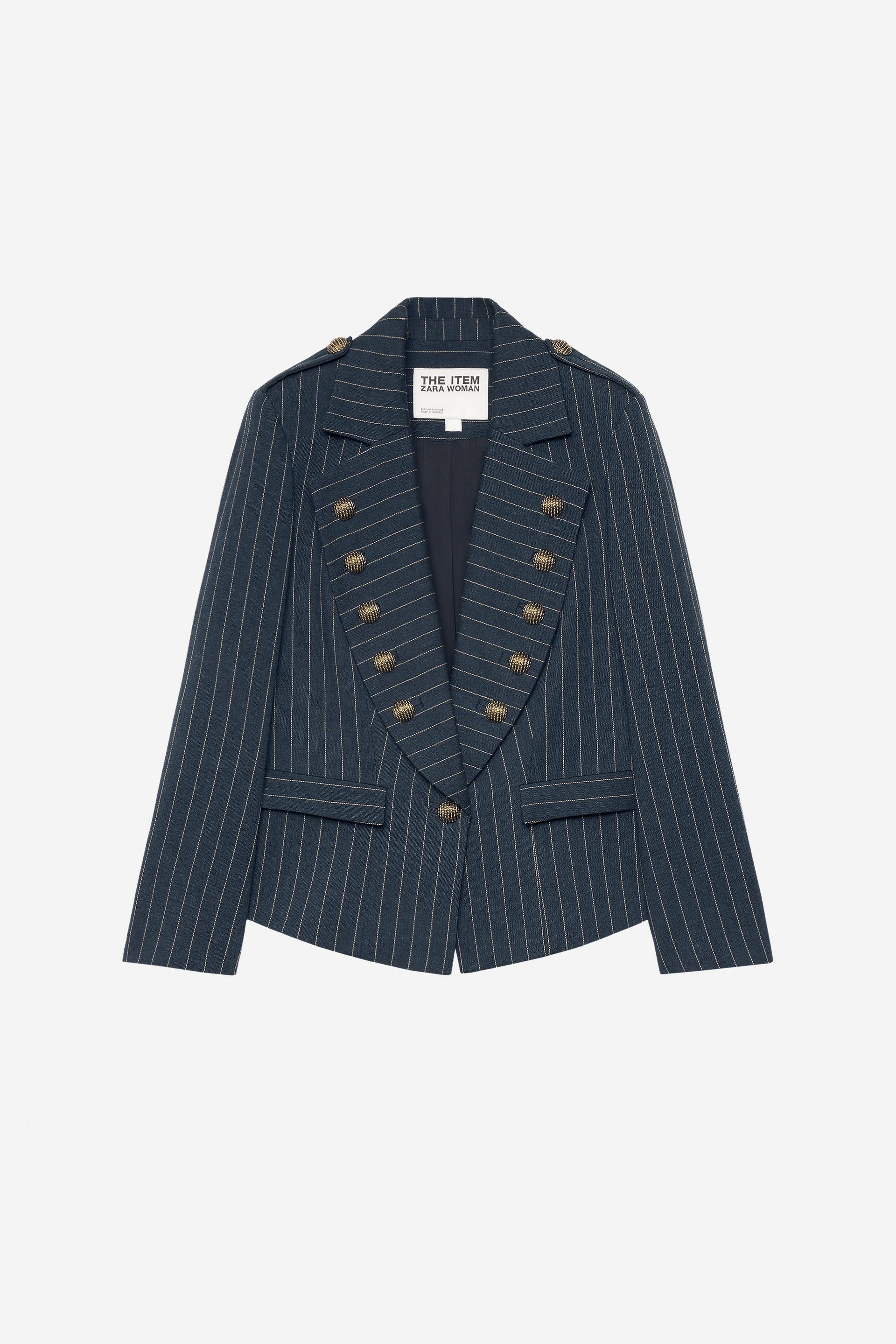 PINSTRIPE BLAZER - THE ITEM by ZARA