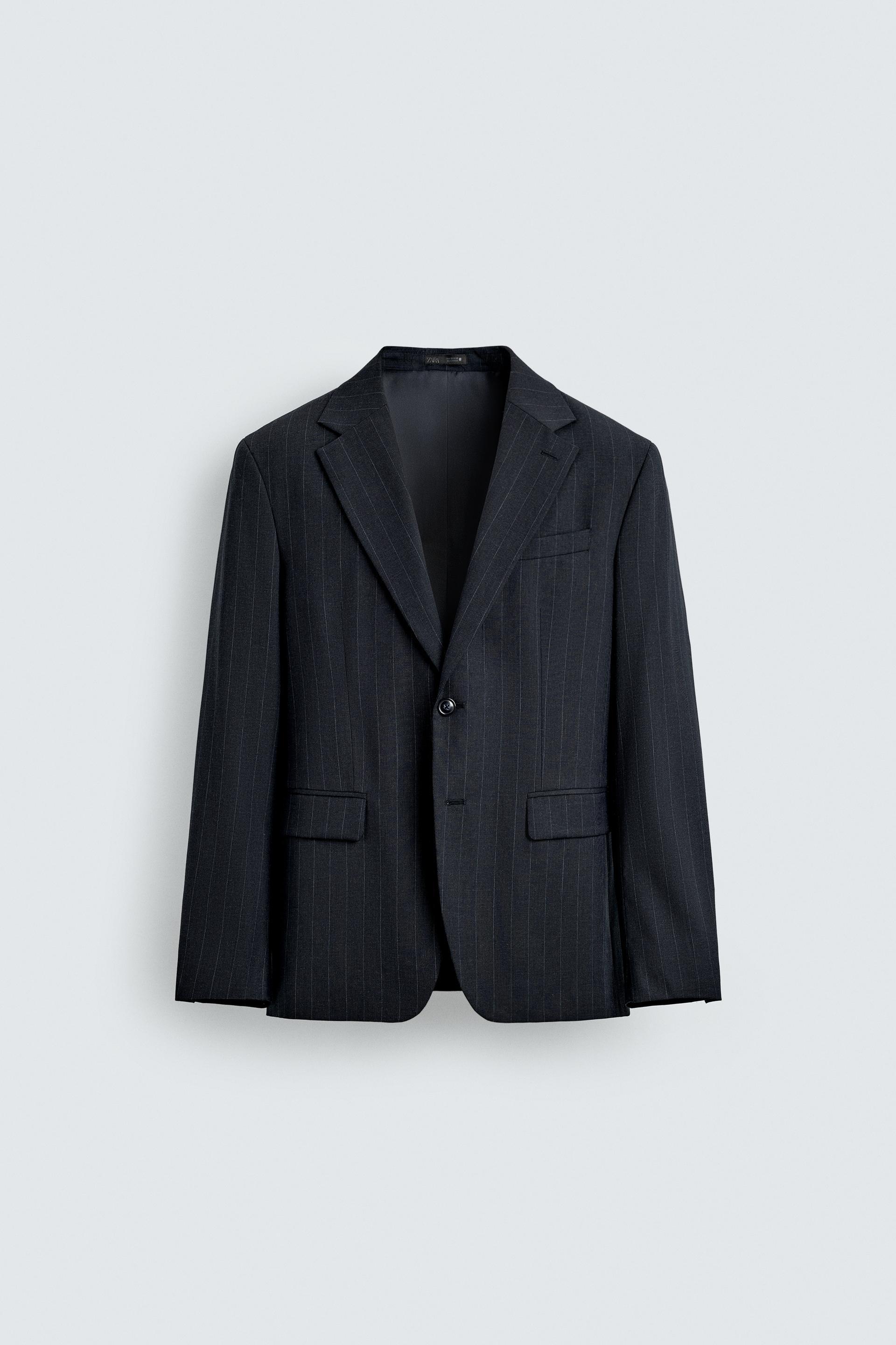 PINSTRIPE SUIT BLAZER by ZARA