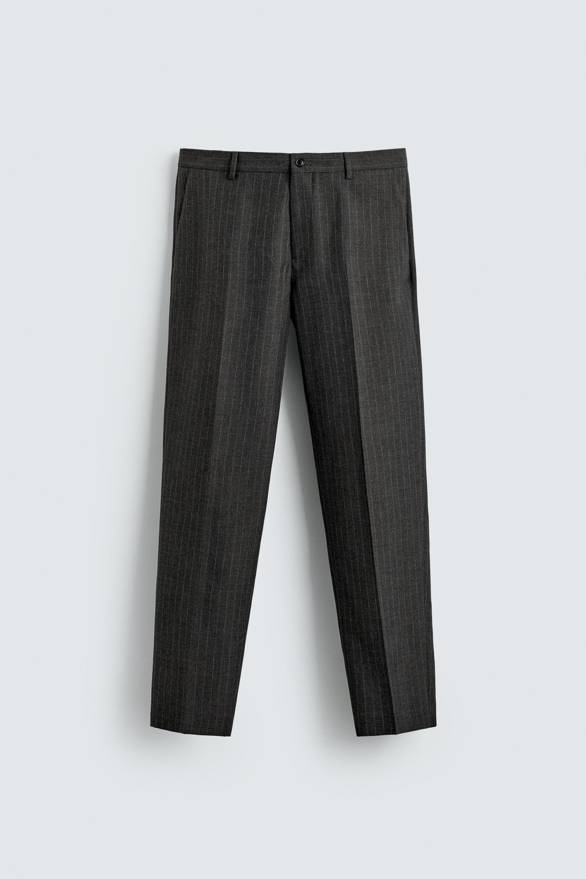 PINSTRIPE SUIT PANTS by ZARA