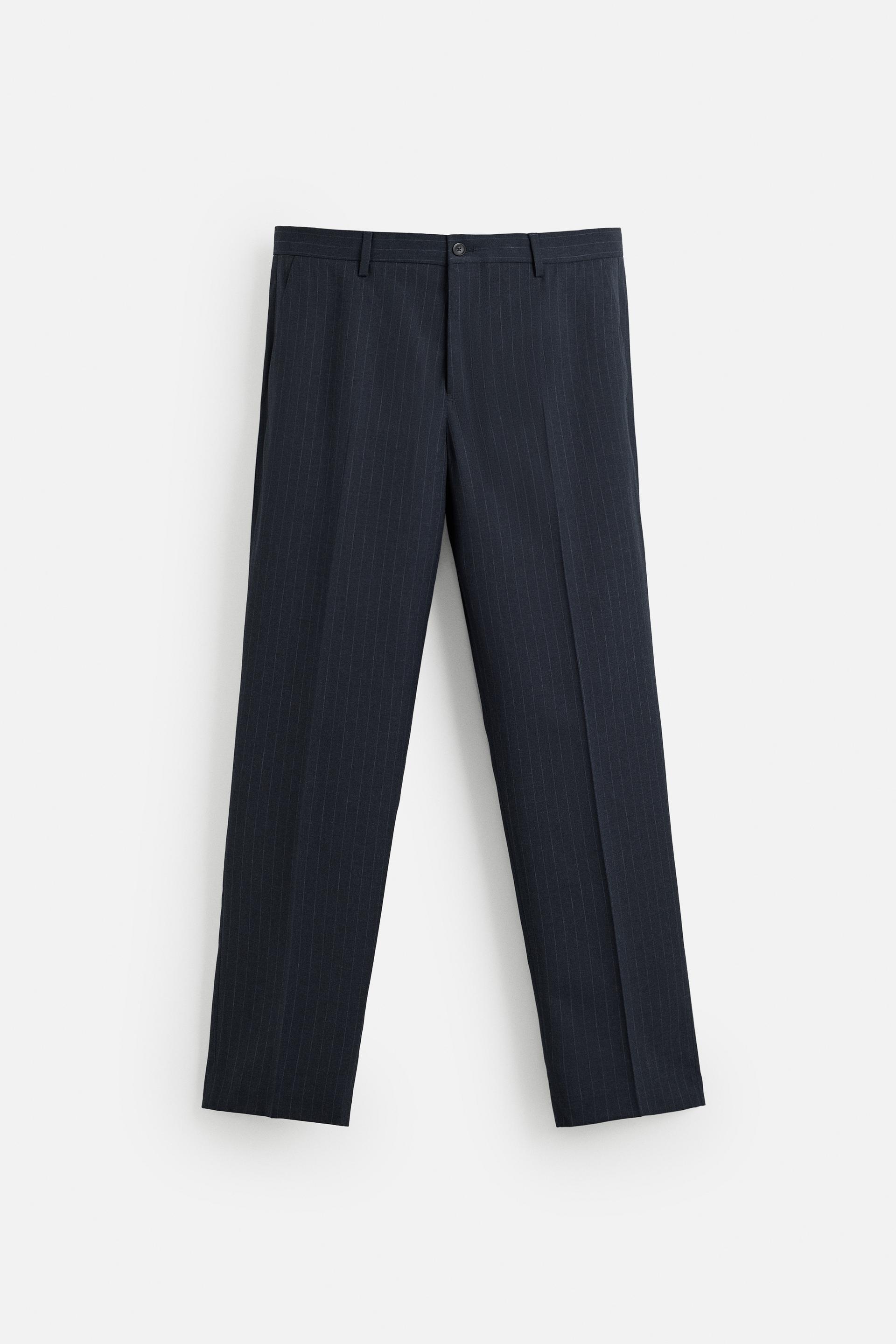 PINSTRIPE SUIT PANTS by ZARA