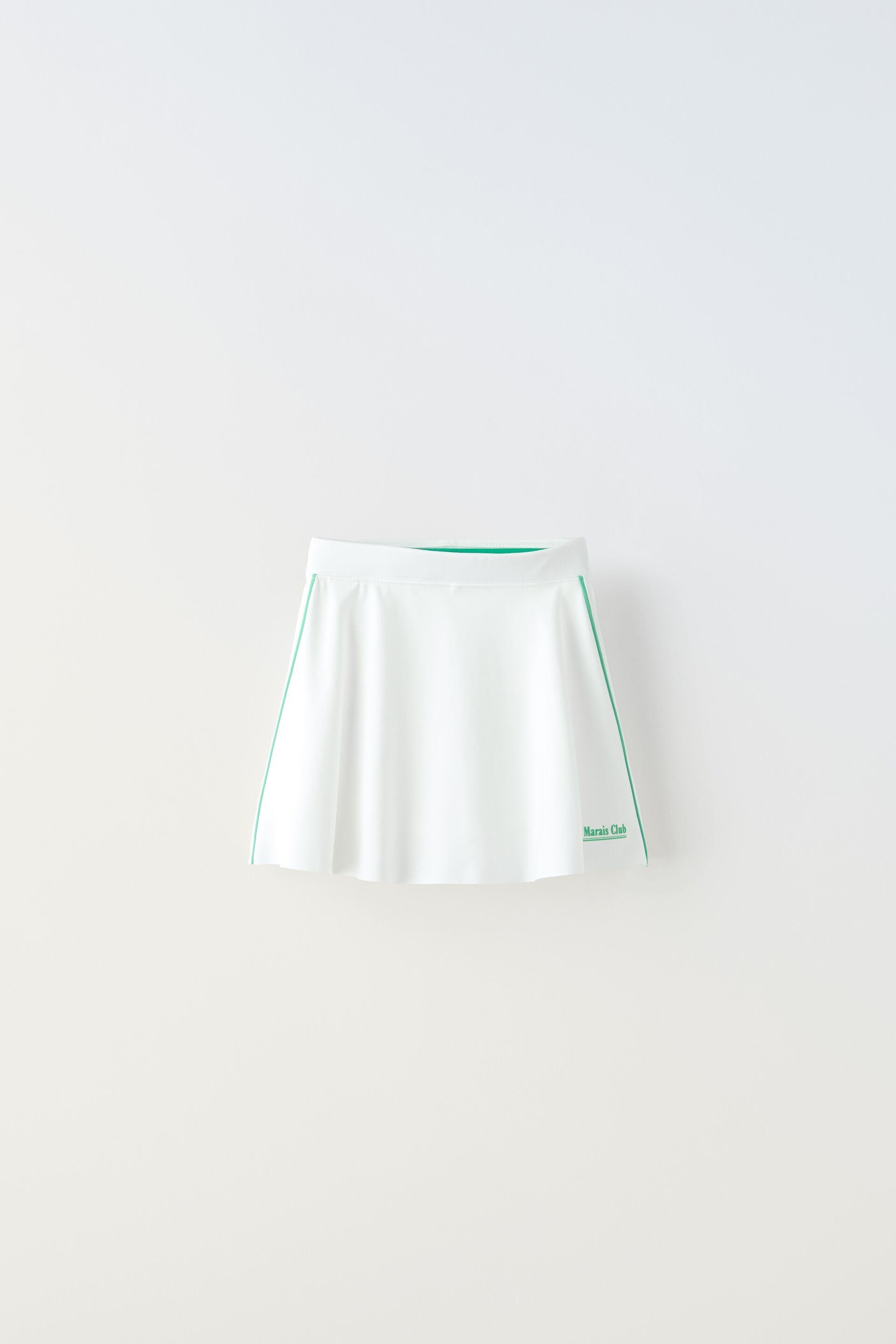 PIPED TECHNICAL SKORT by ZARA