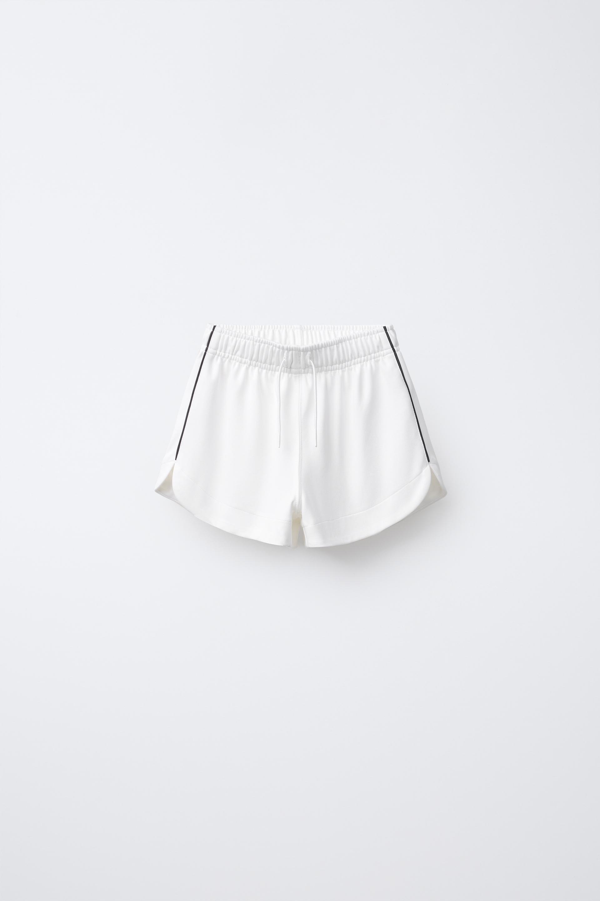 PIPING DETAIL SHORTS by ZARA