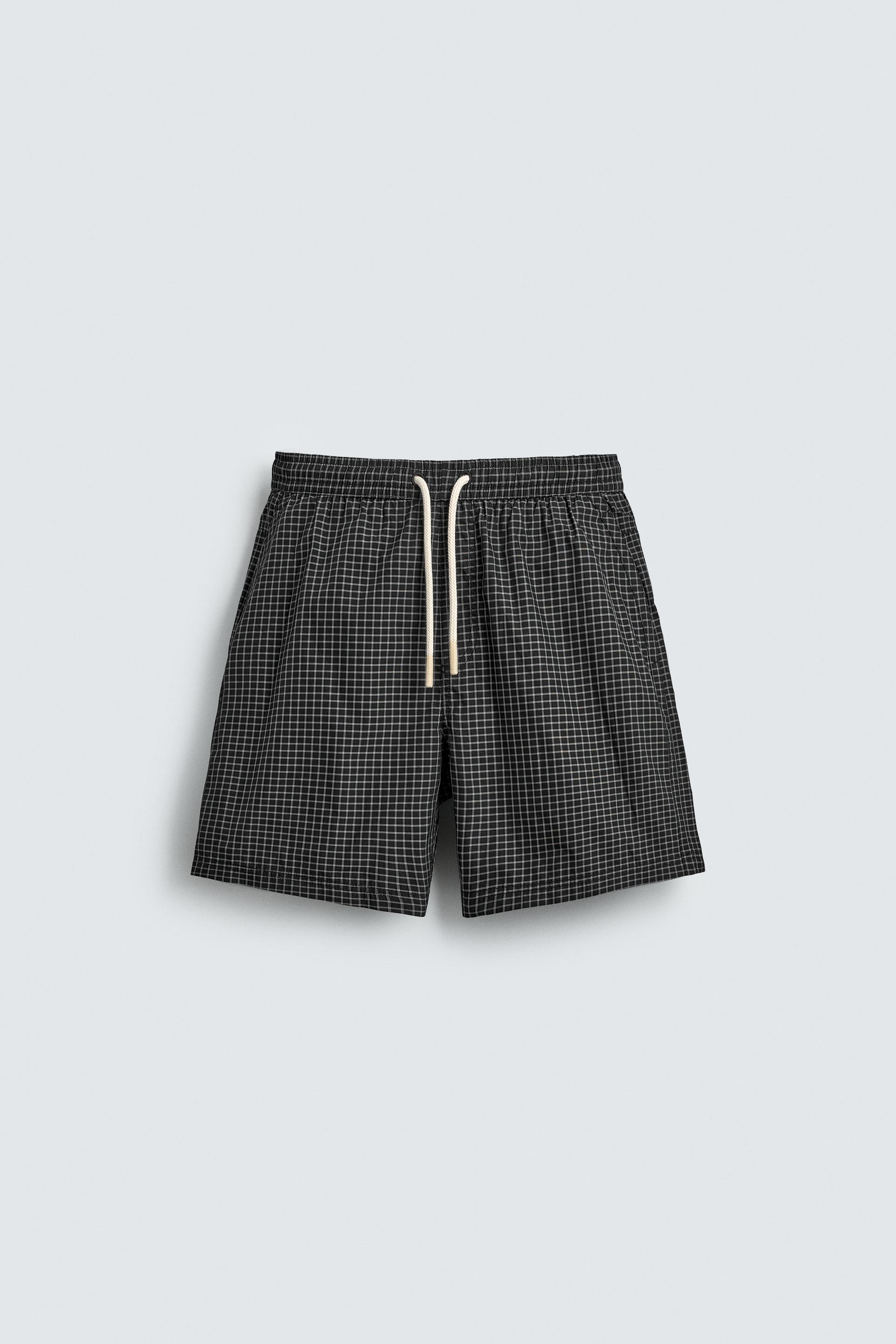 PLAID LONG SWIMSUIT by ZARA