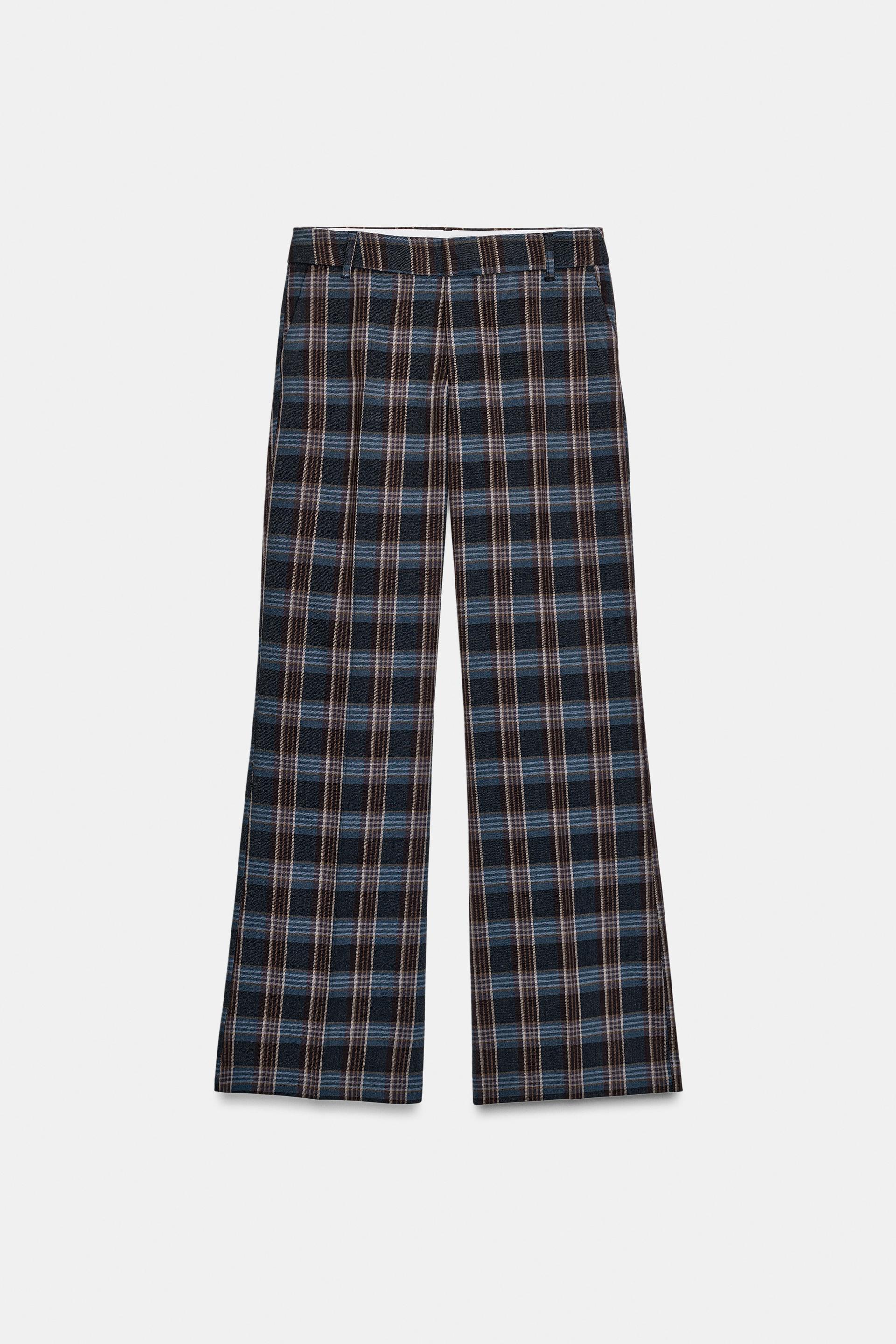 PLAID PANTS by ZARA