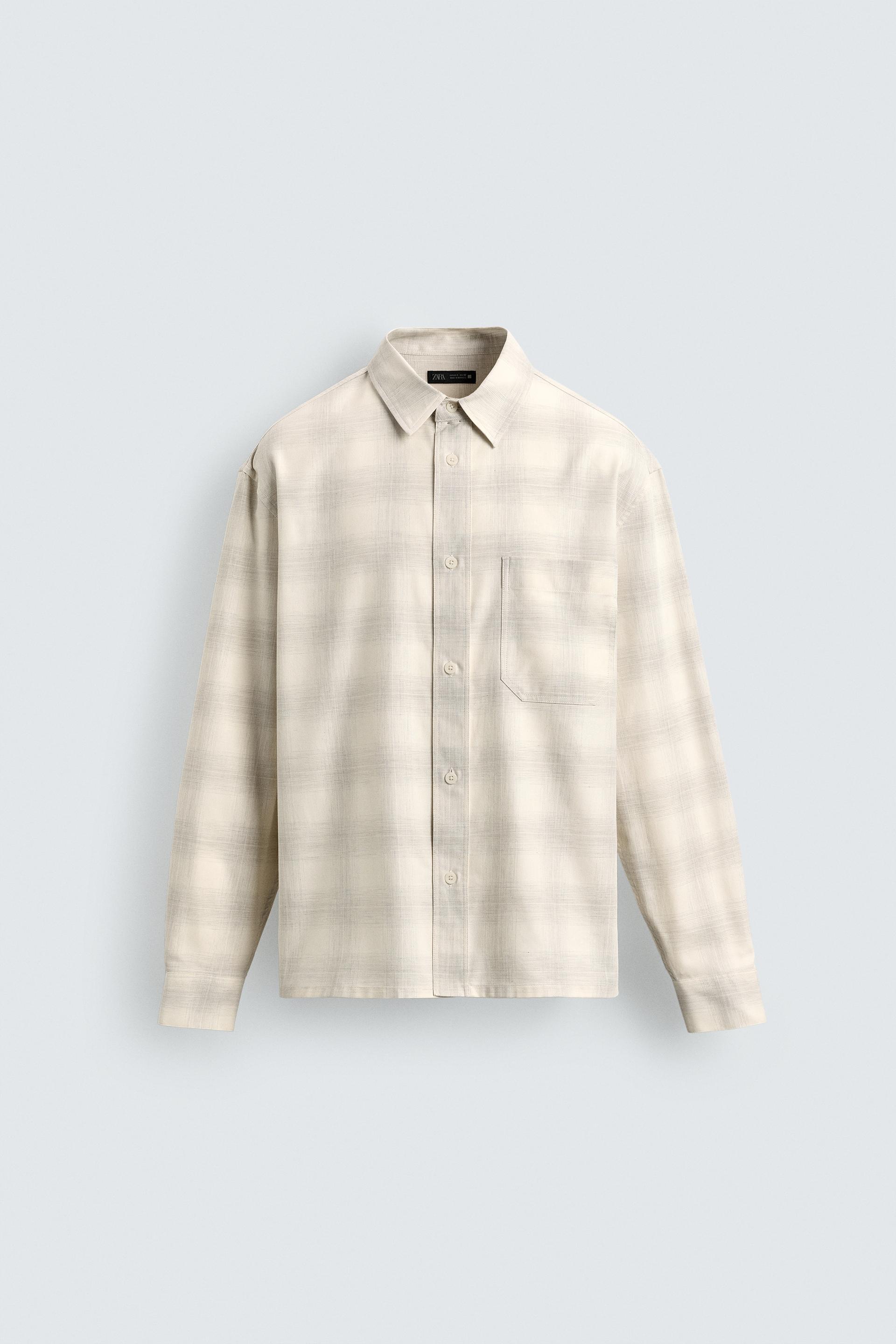PLAID POCKET SHIRT by ZARA
