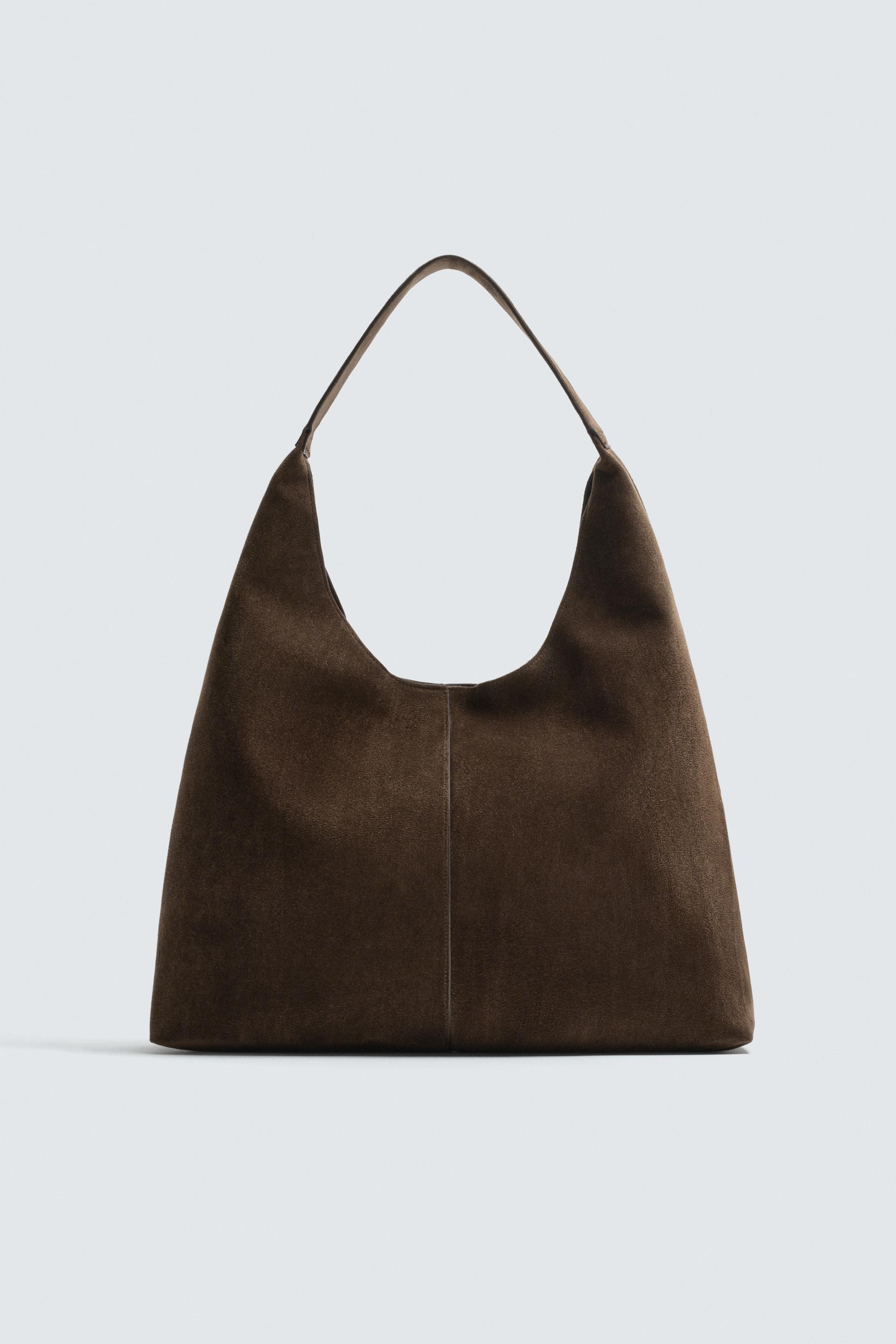 PLAIN SHOULDER BAG by ZARA