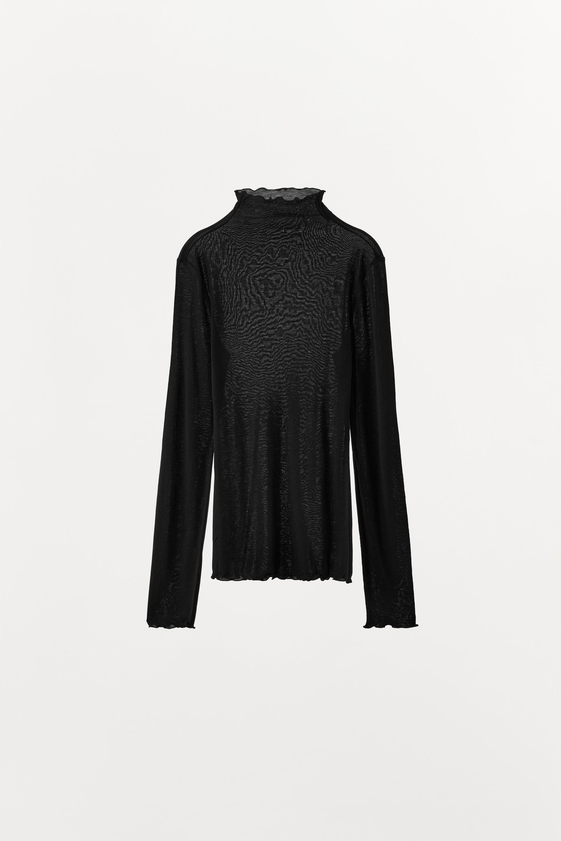 PLAIN T-SHIRT WITH LYOCELL by ZARA