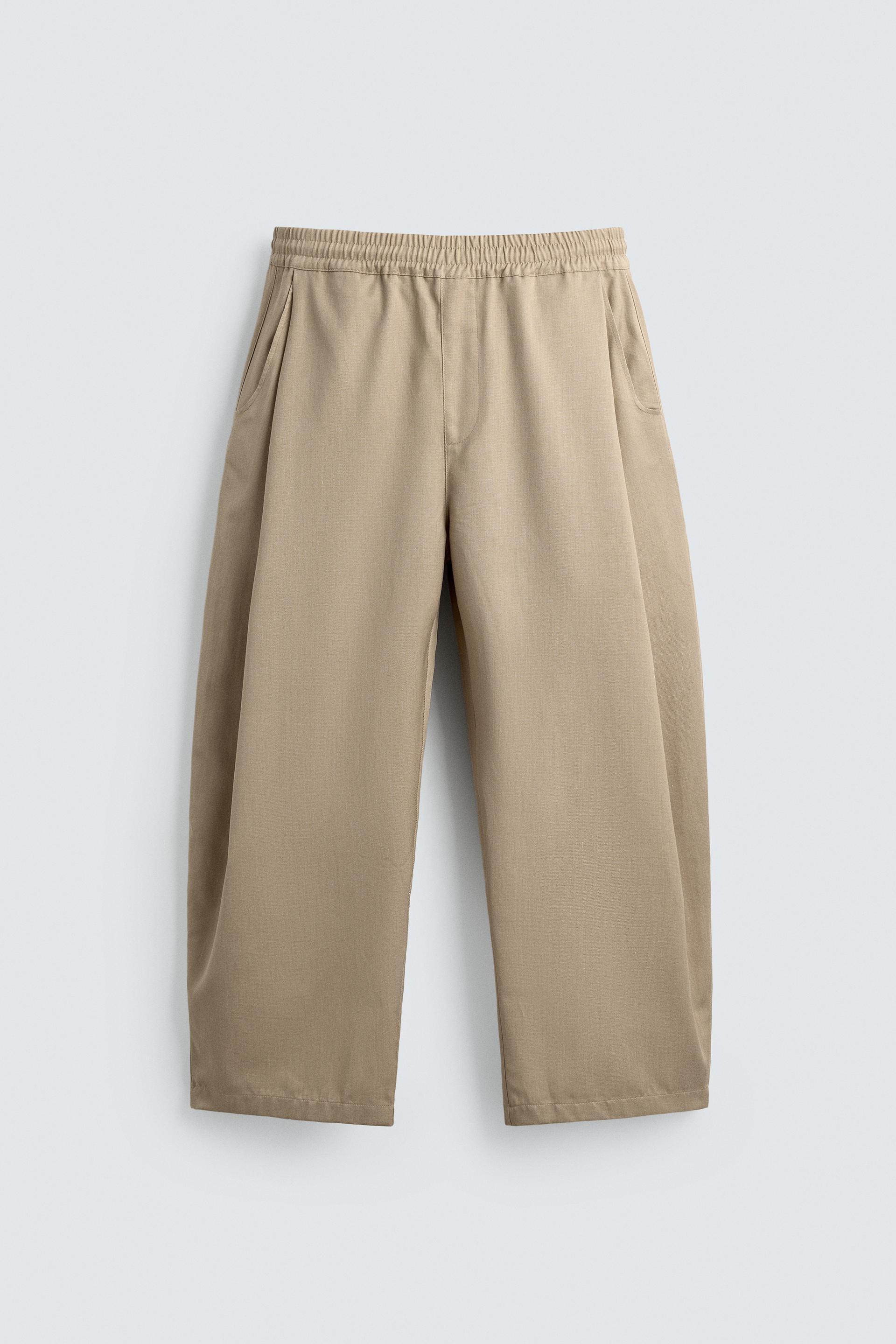 PLEATED BALLOON FIT PANTS by ZARA