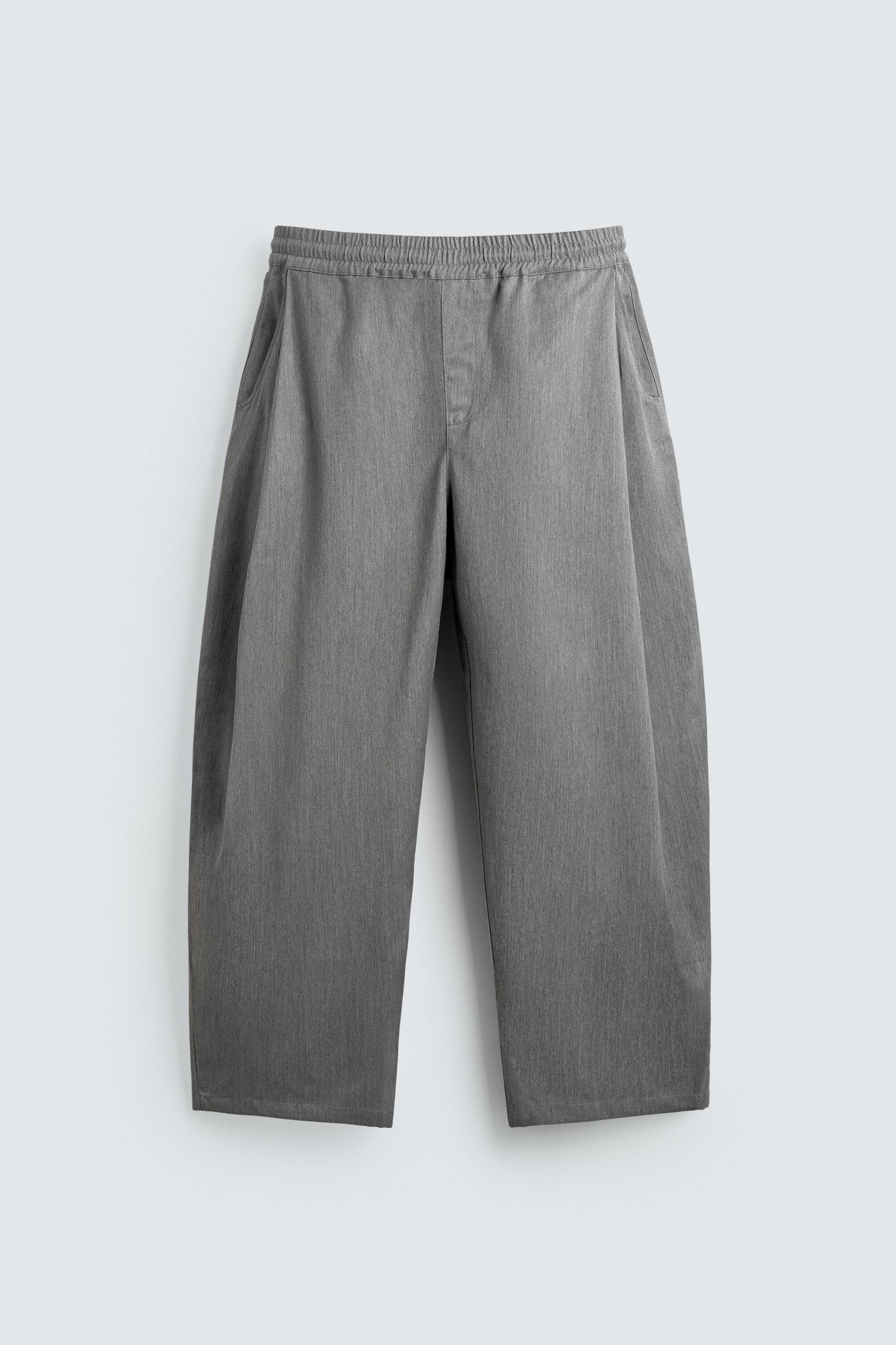 PLEATED BALLOON FIT PANTS by ZARA
