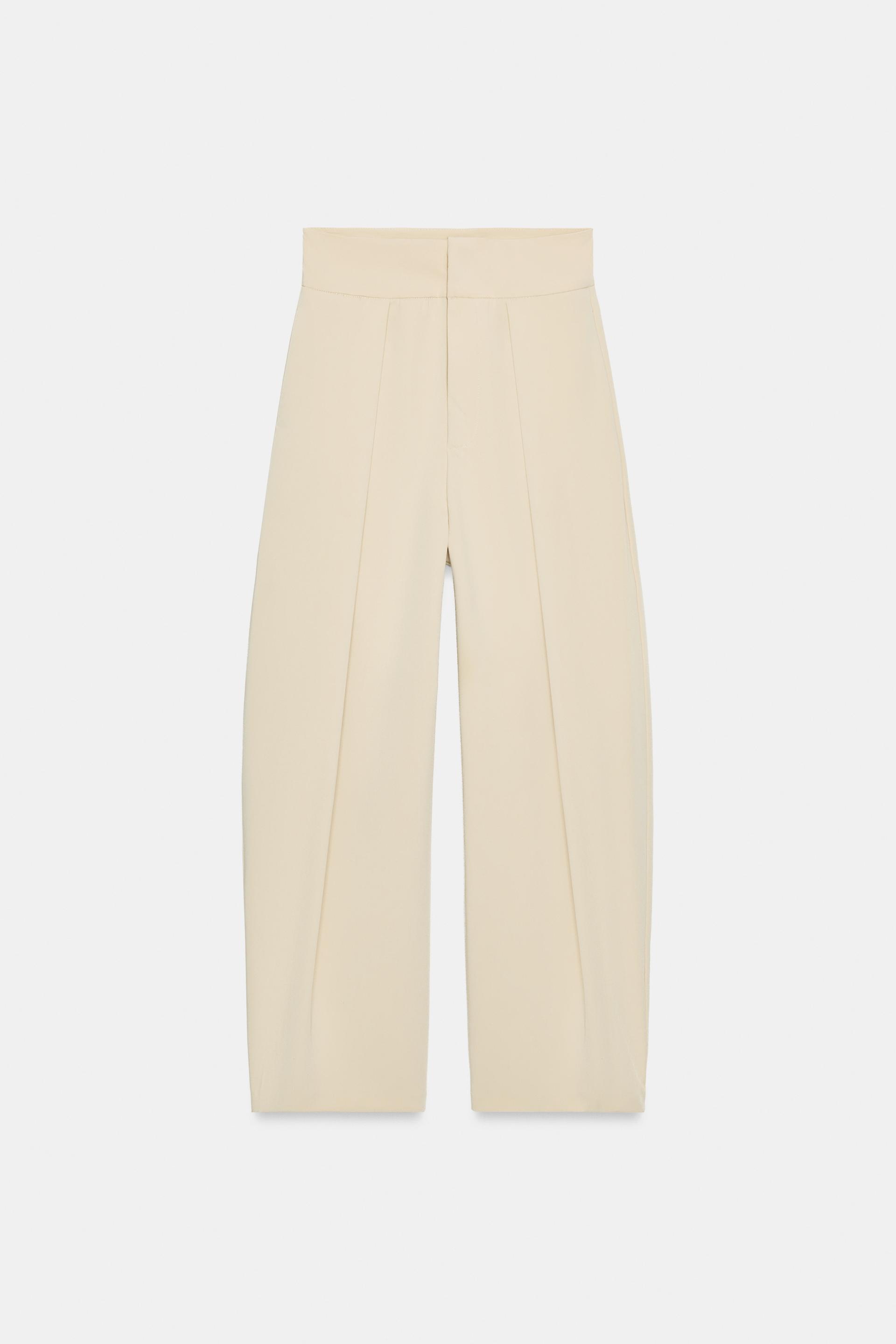 PLEATED BALLOON PANTS by ZARA
