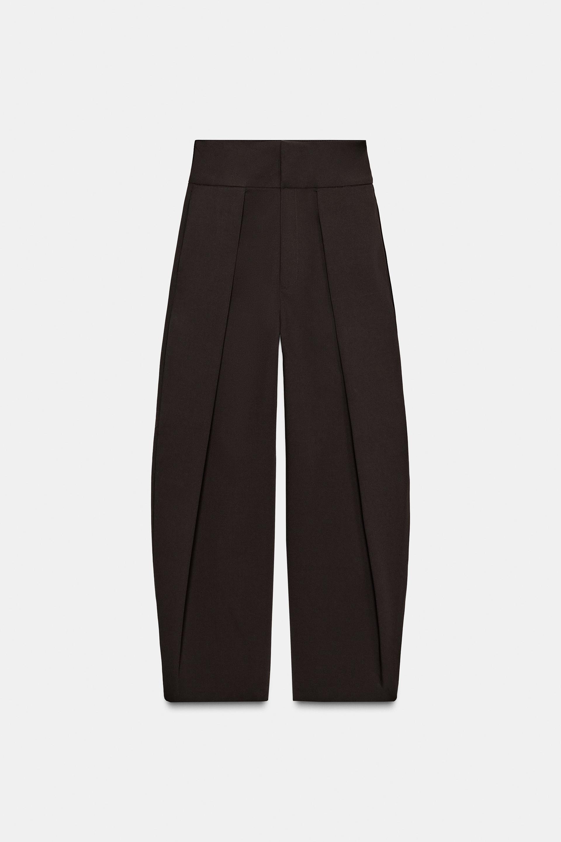 PLEATED BALLOON PANTS by ZARA