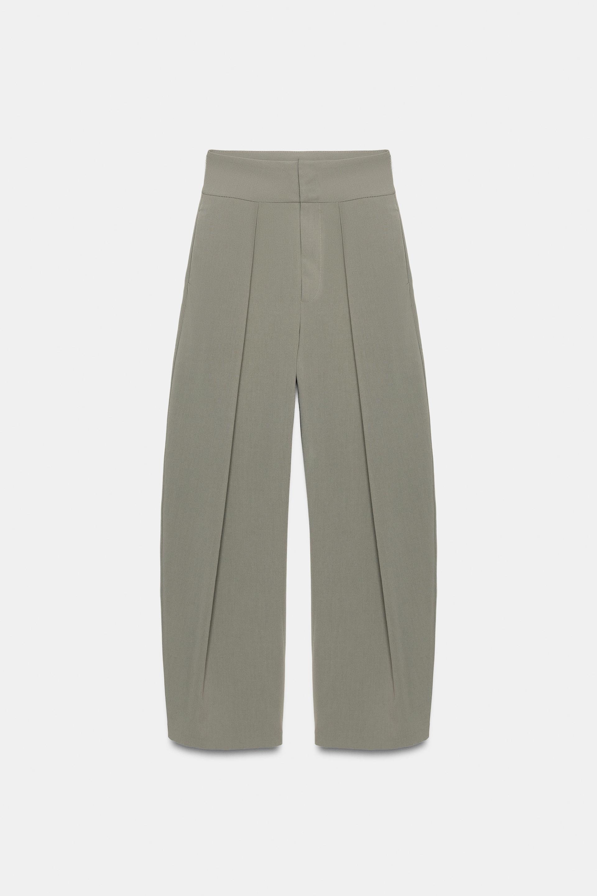 PLEATED BALLOON PANTS by ZARA