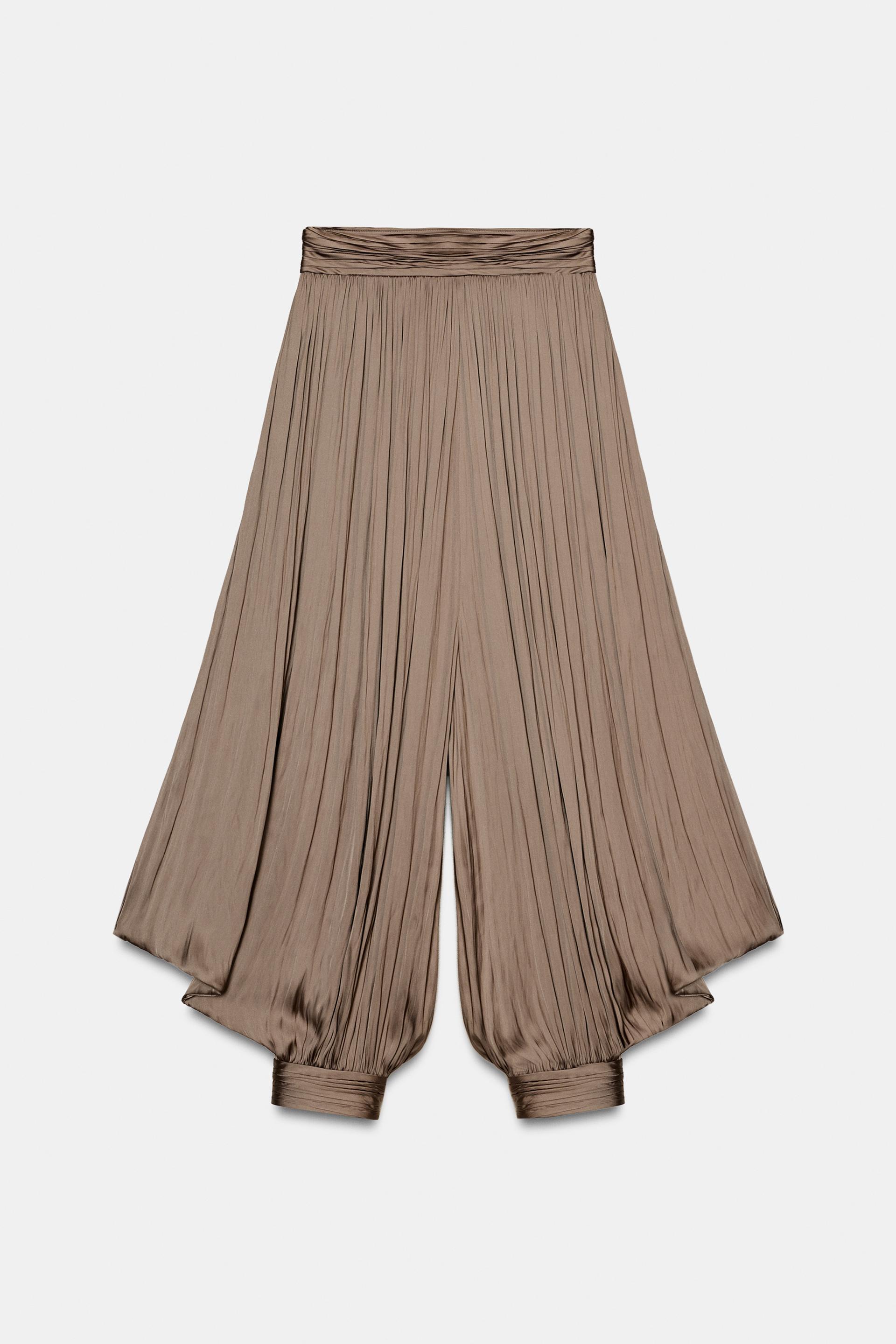 PLEATED VOLUME PANTS ZW COLLECTION by ZARA