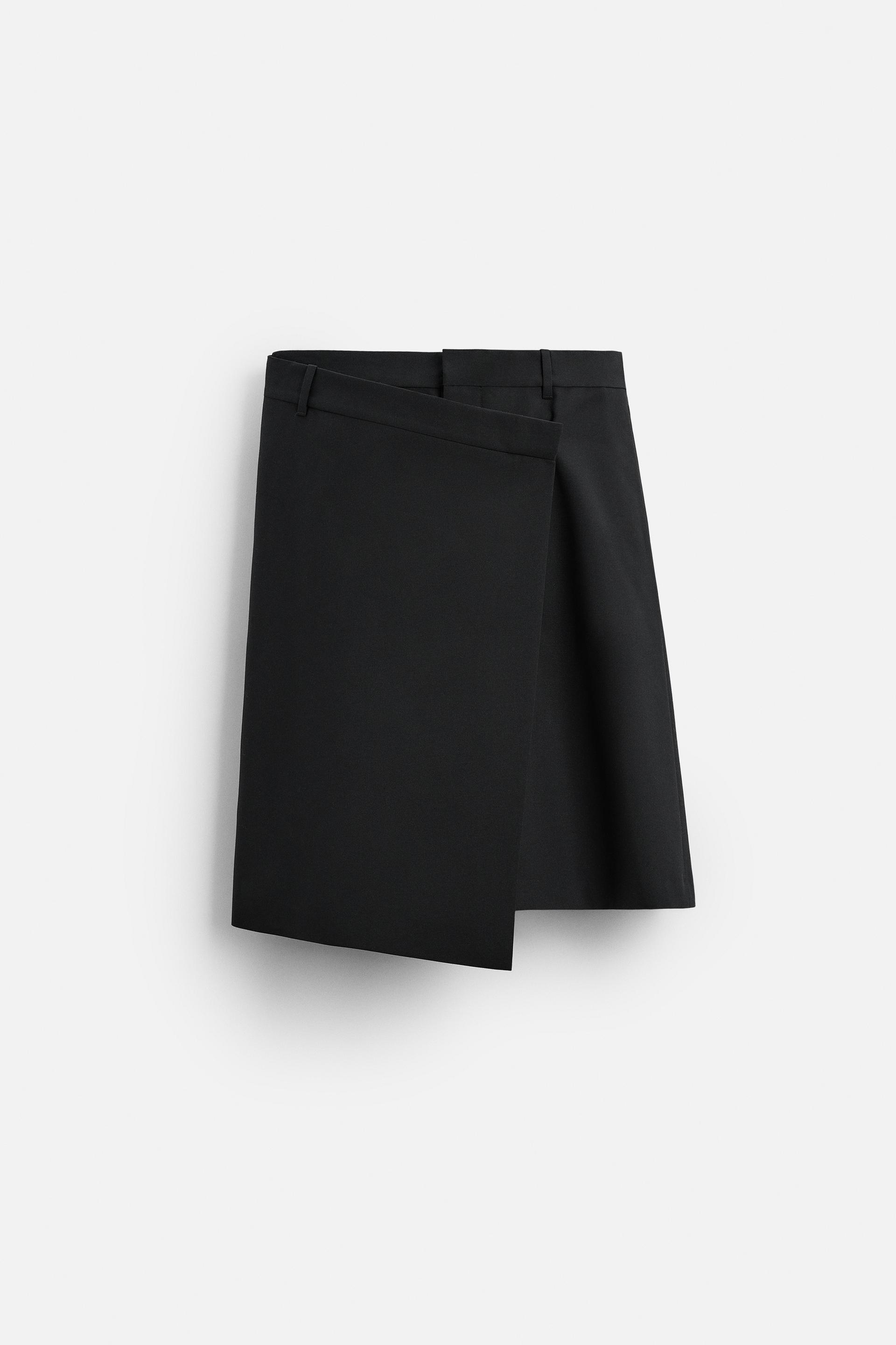 PLEATED WRAP SKIRT LIMITED EDITION by ZARA