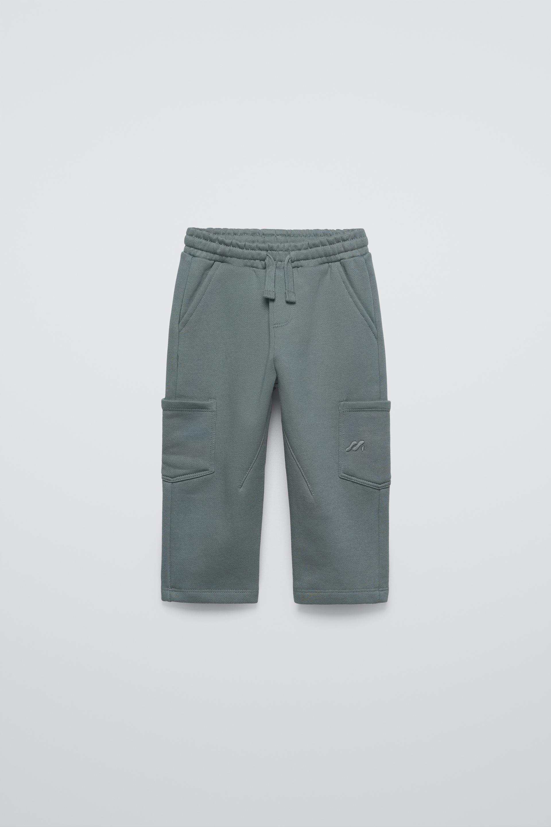 PLUSH CARGO PANTS by ZARA