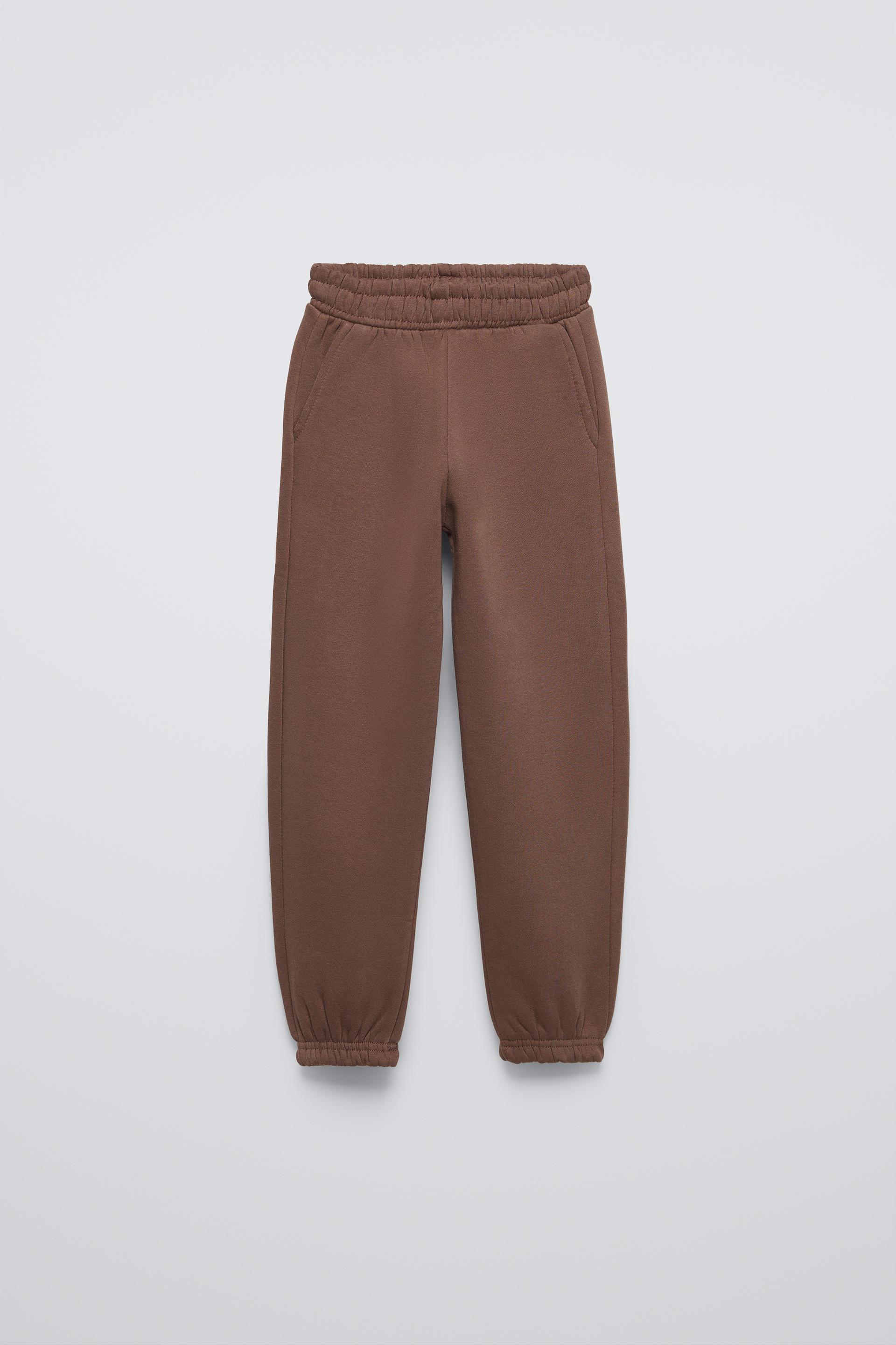 PLUSH JOGGING PANTS by ZARA