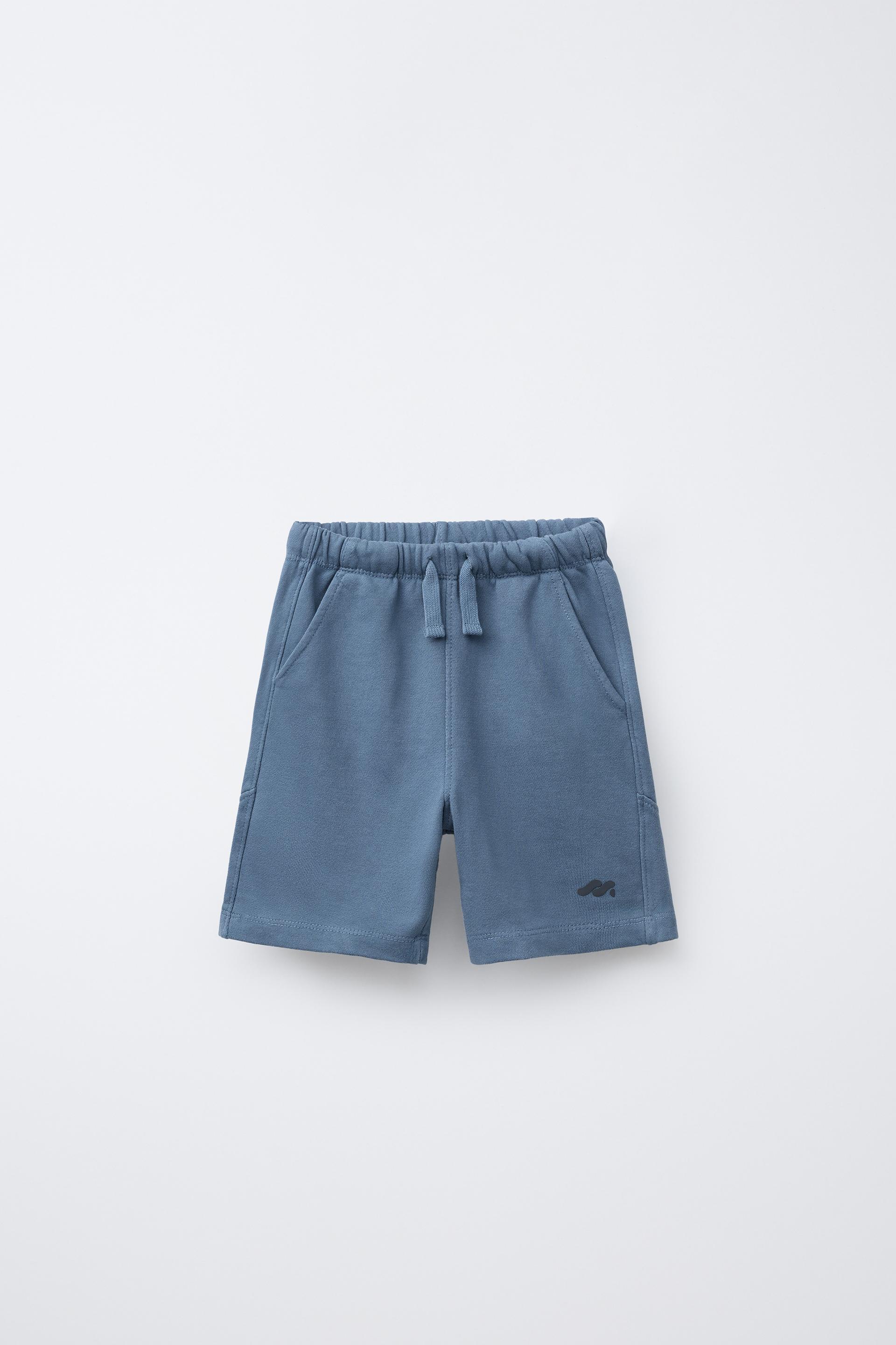 PLUSH LOGO SHORTS by ZARA