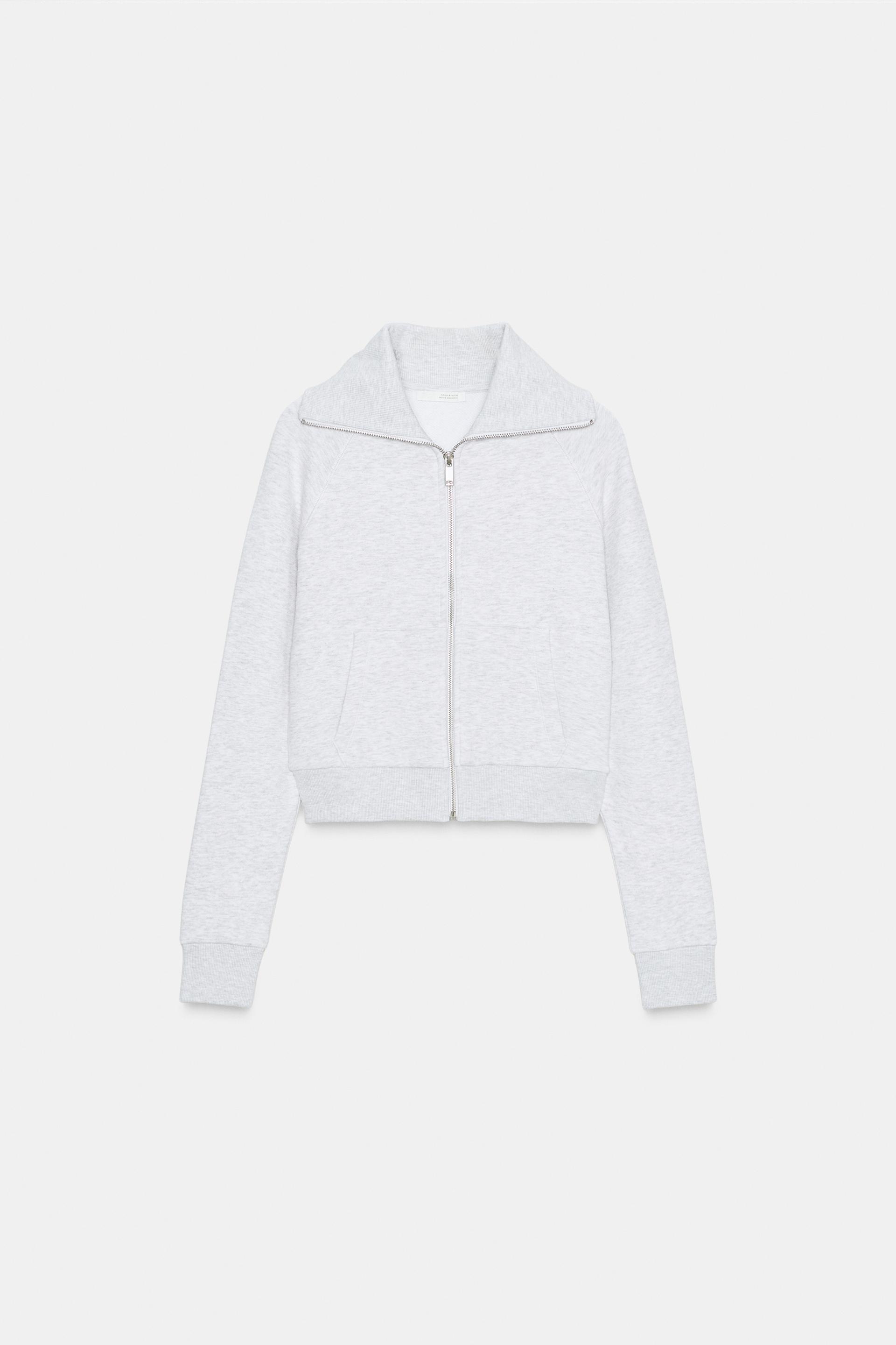 PLUSH ZIP-UP JACKET by ZARA