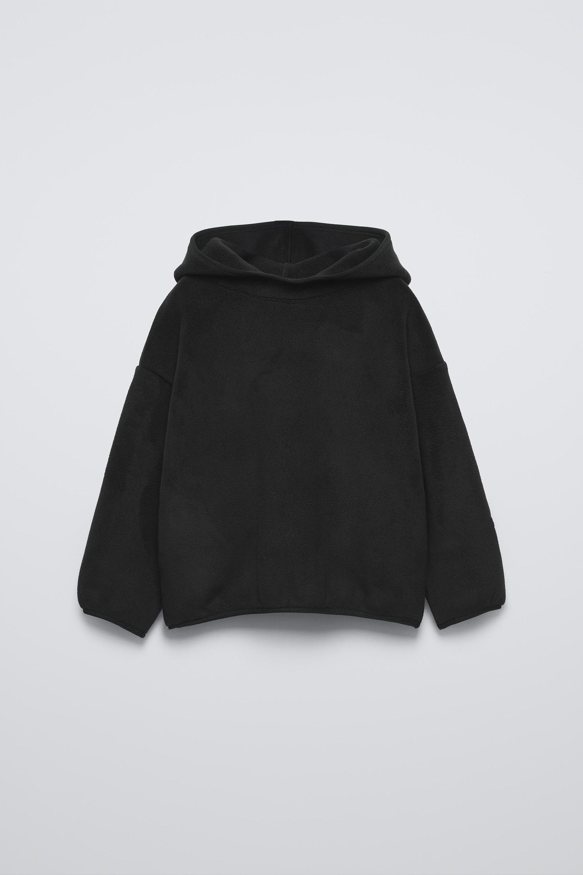 POLAR FLEECE HOODIE SWEAT-SHIRT by ZARA