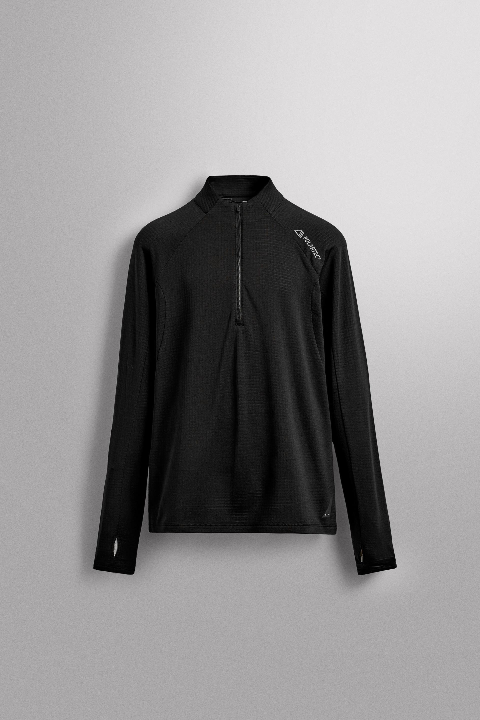 POLARTEC© QUARTER-ZIP SWEAT-SHIRT by ZARA