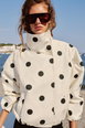 POLKA DOT BOMBER JACKET by ZARA POLKA DOT BOMBER JACKET by ZARA