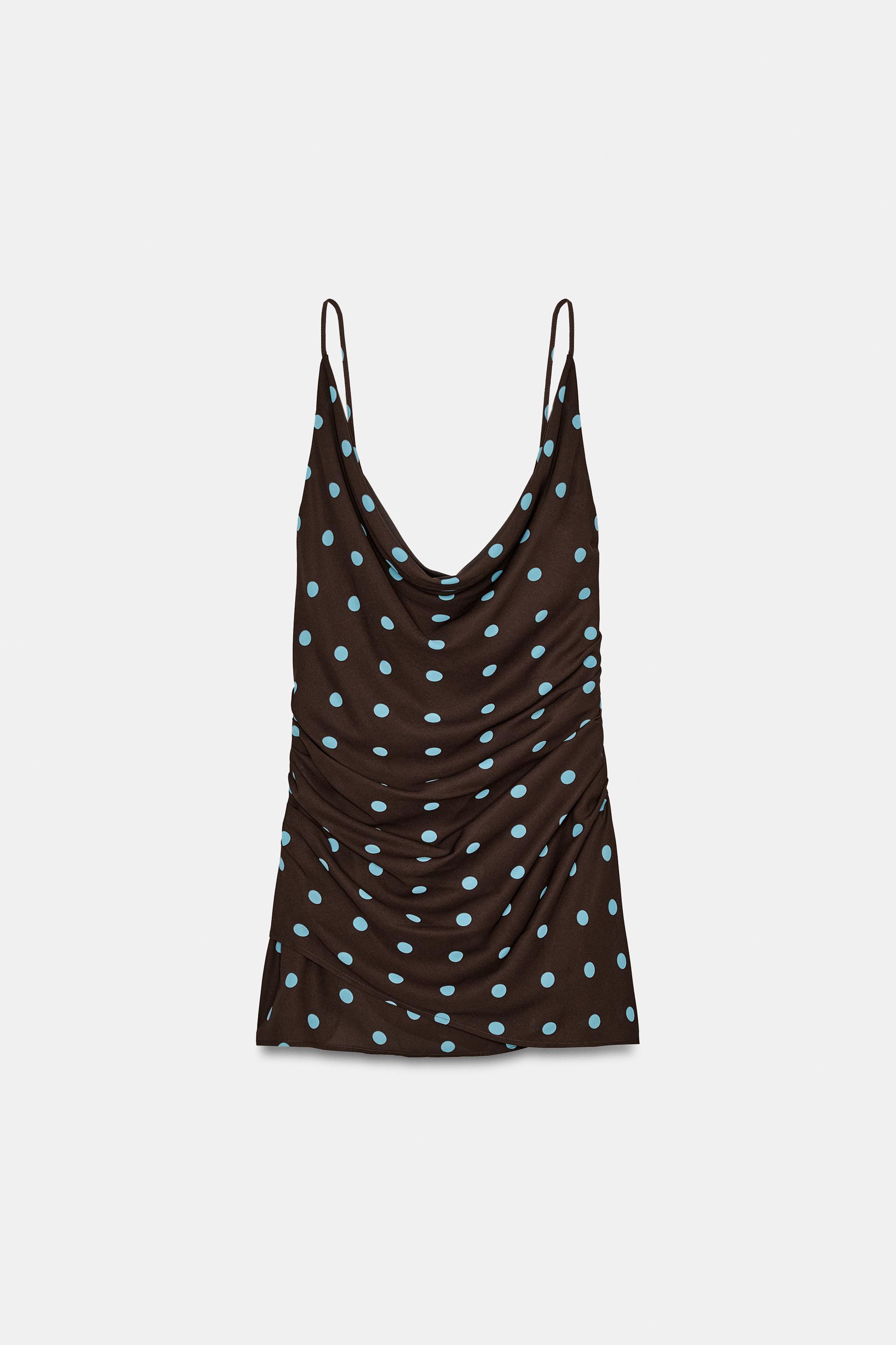 POLKA DOT MINI DRESS by ZARA