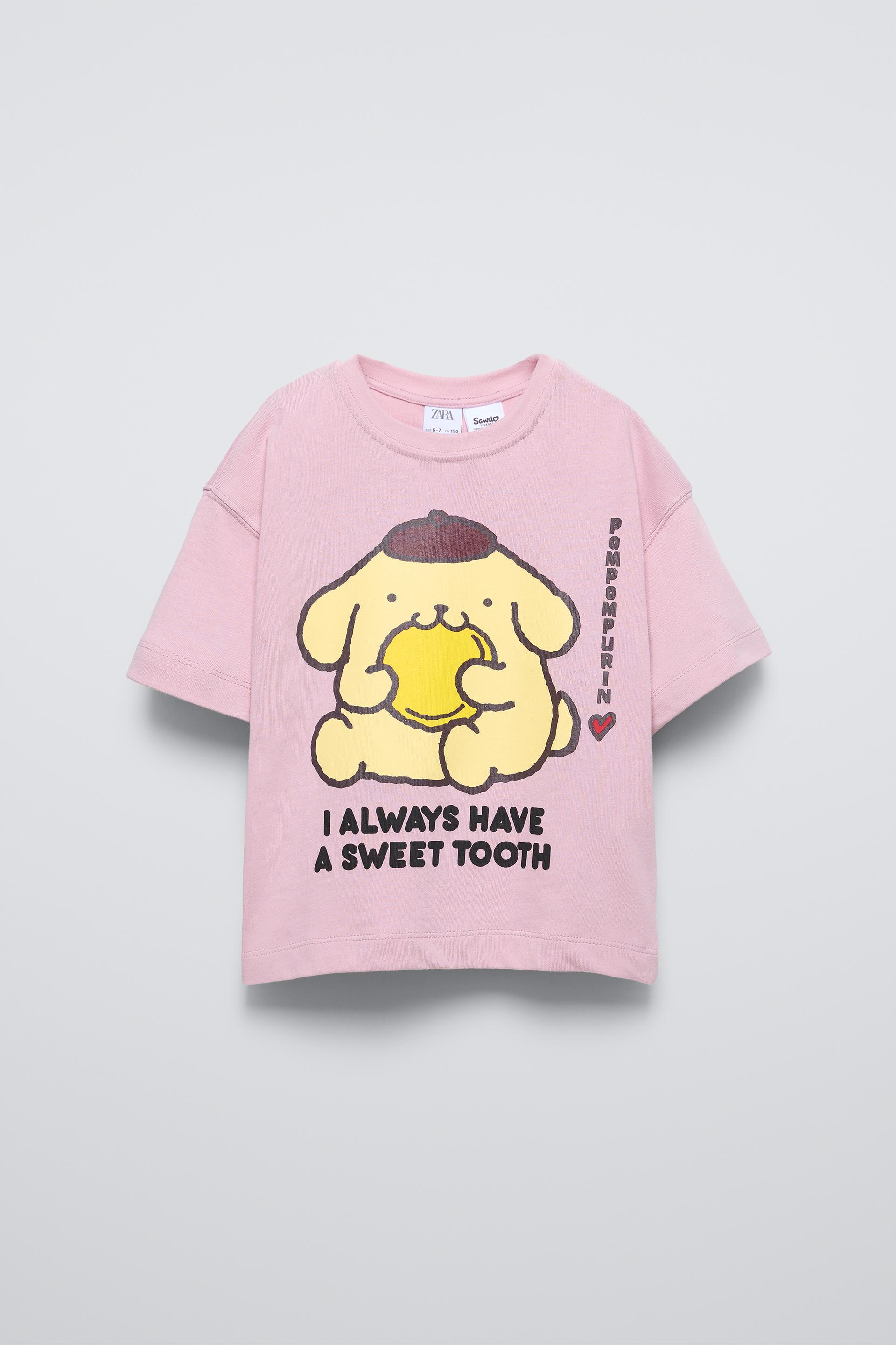 POMPOMPURIN © SANRIO SHIRT by ZARA