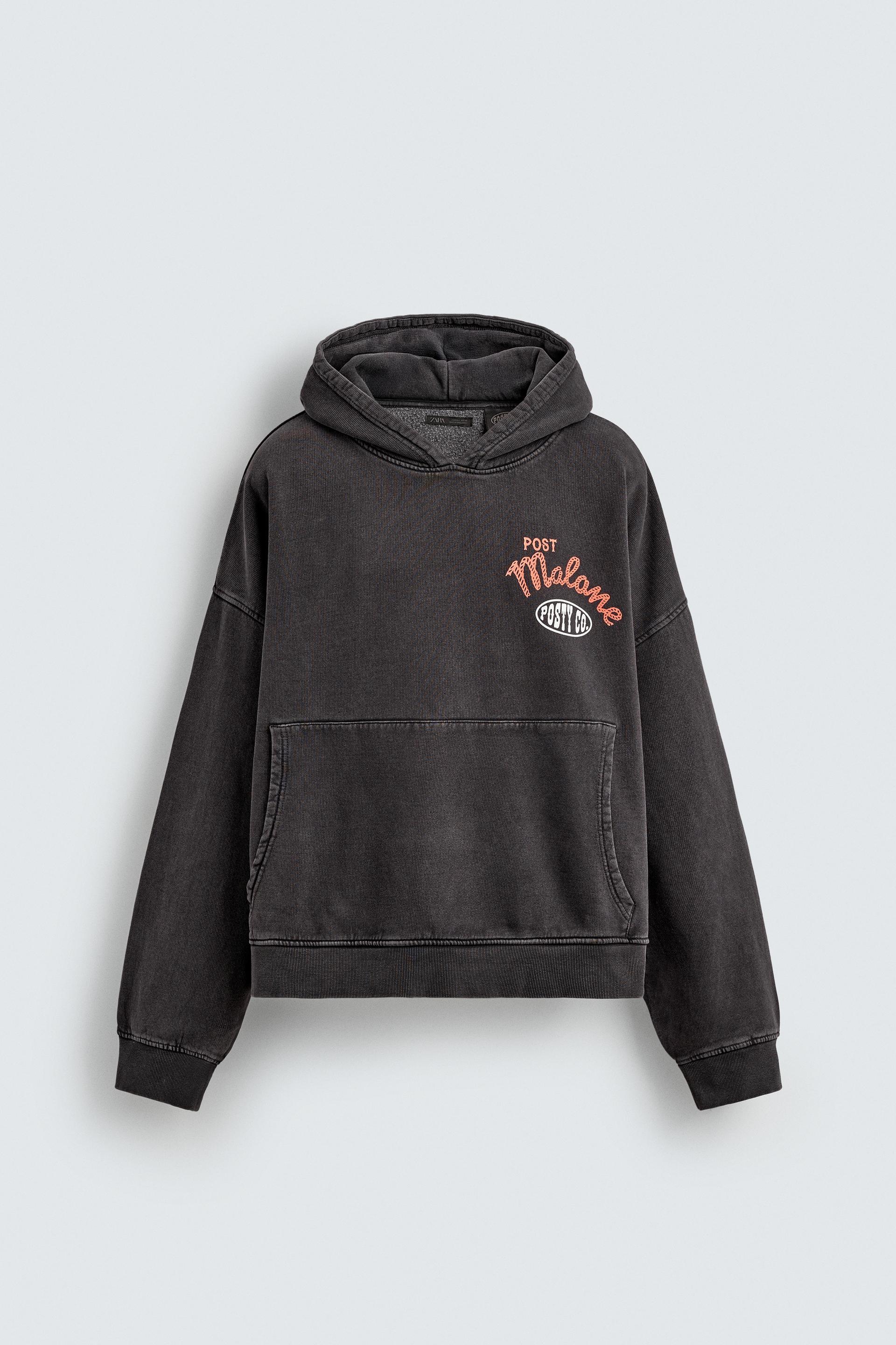 POST MALONE™ GRAPHIC HOODIE by ZARA